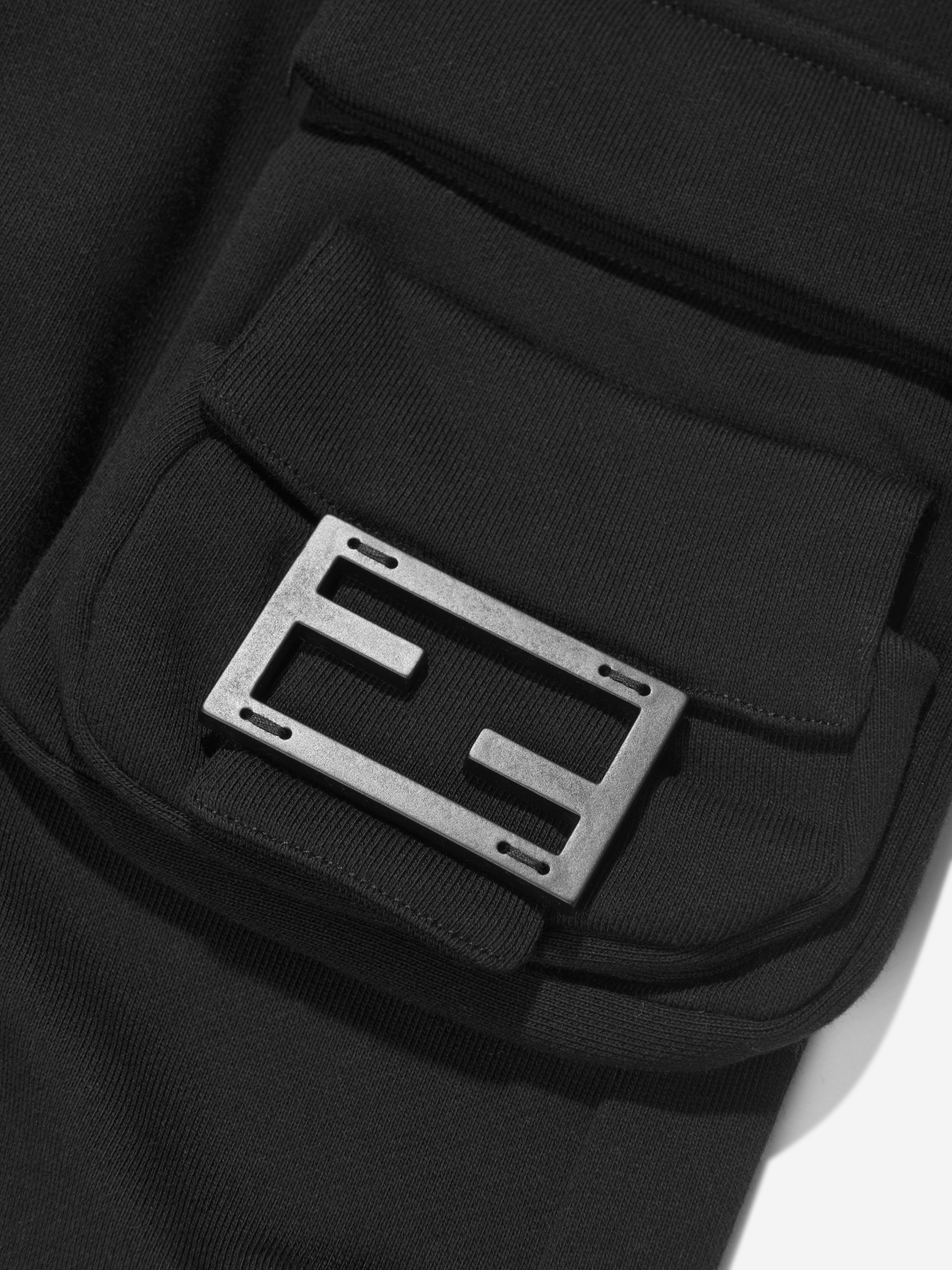 Girls Baguette Pocket Trousers in Black