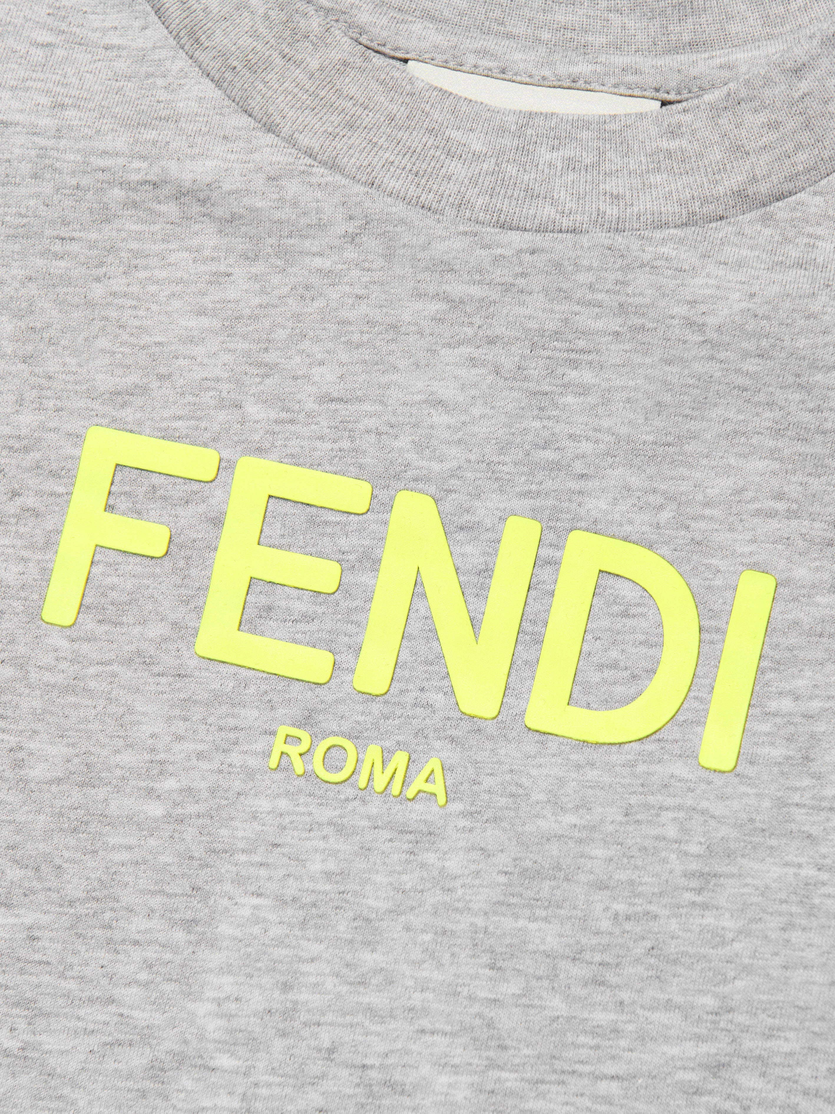 Kids Logo T-Shirt in Grey