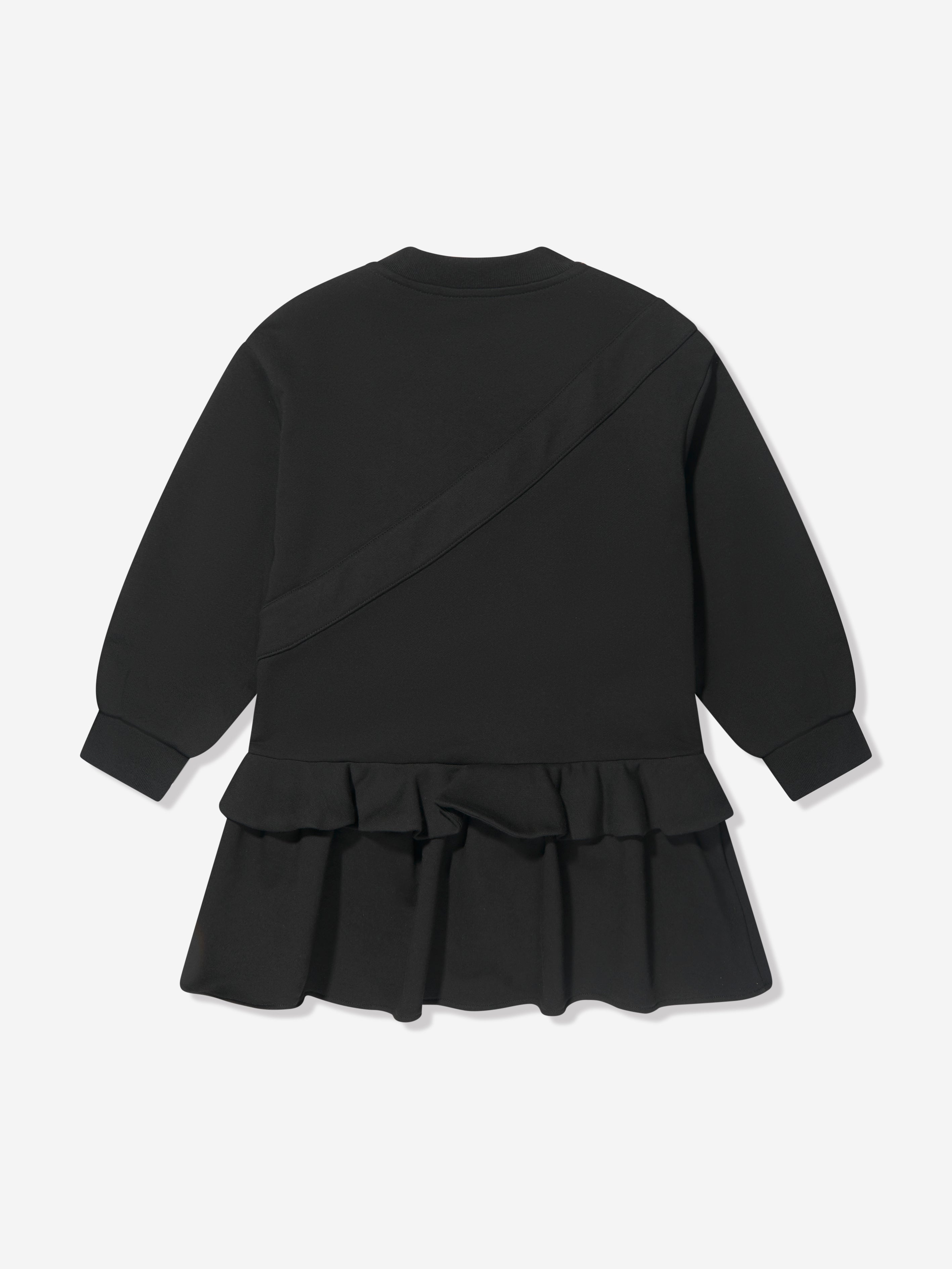 Girls Sweater Dress in Black