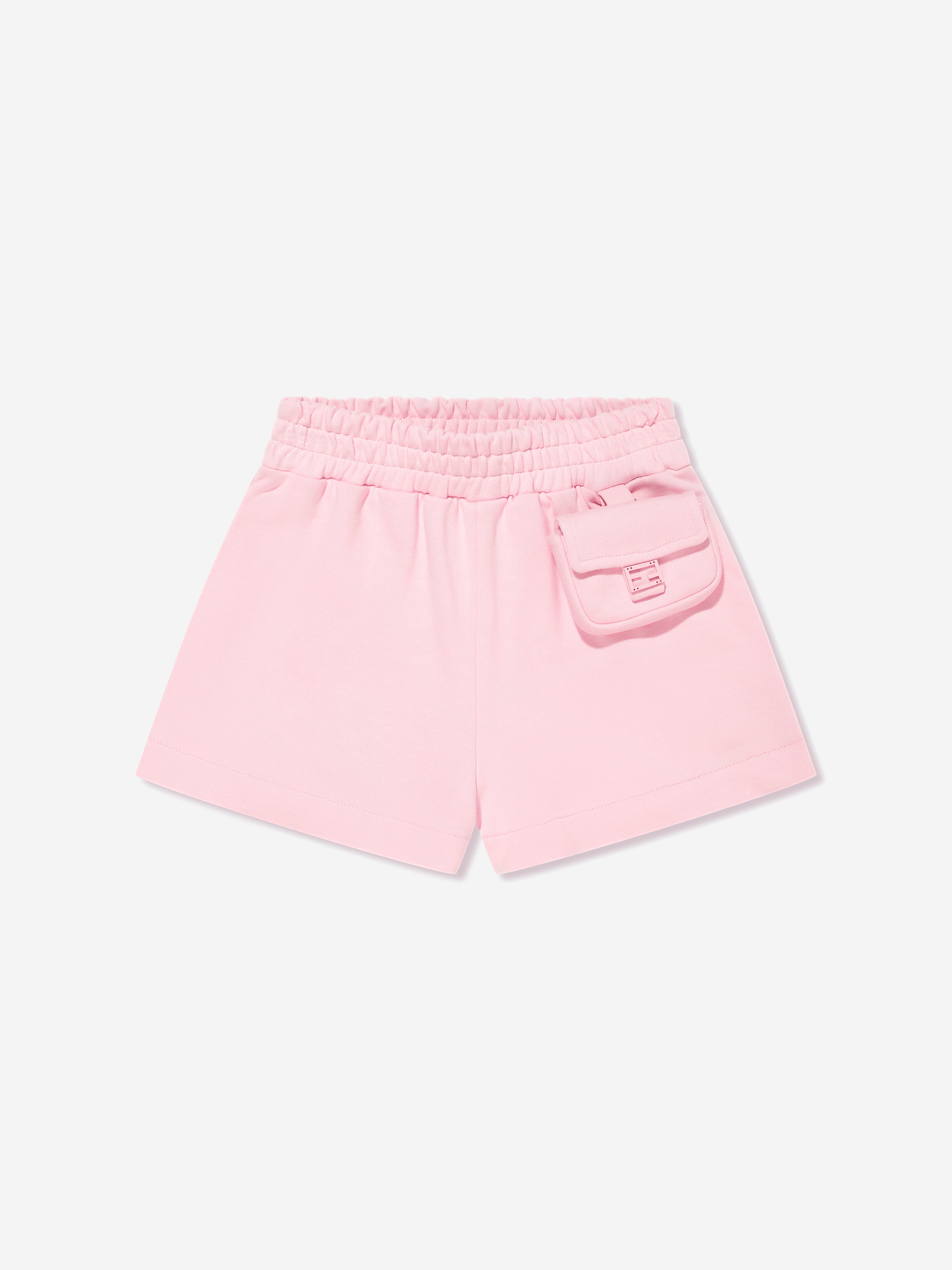 Girls Baugette Pocket Shorts in Pink
