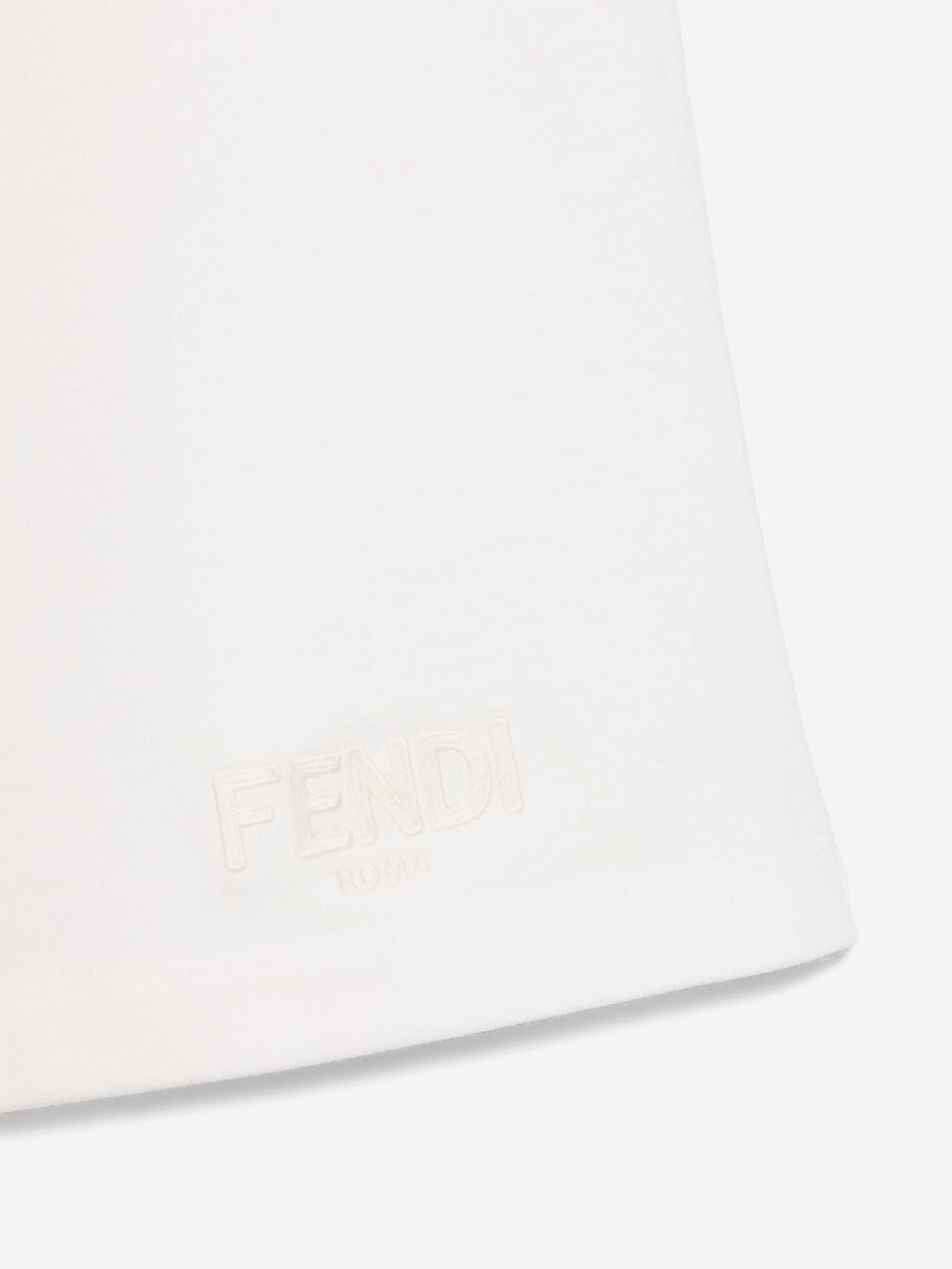 Boys Bermuda Shorts in White