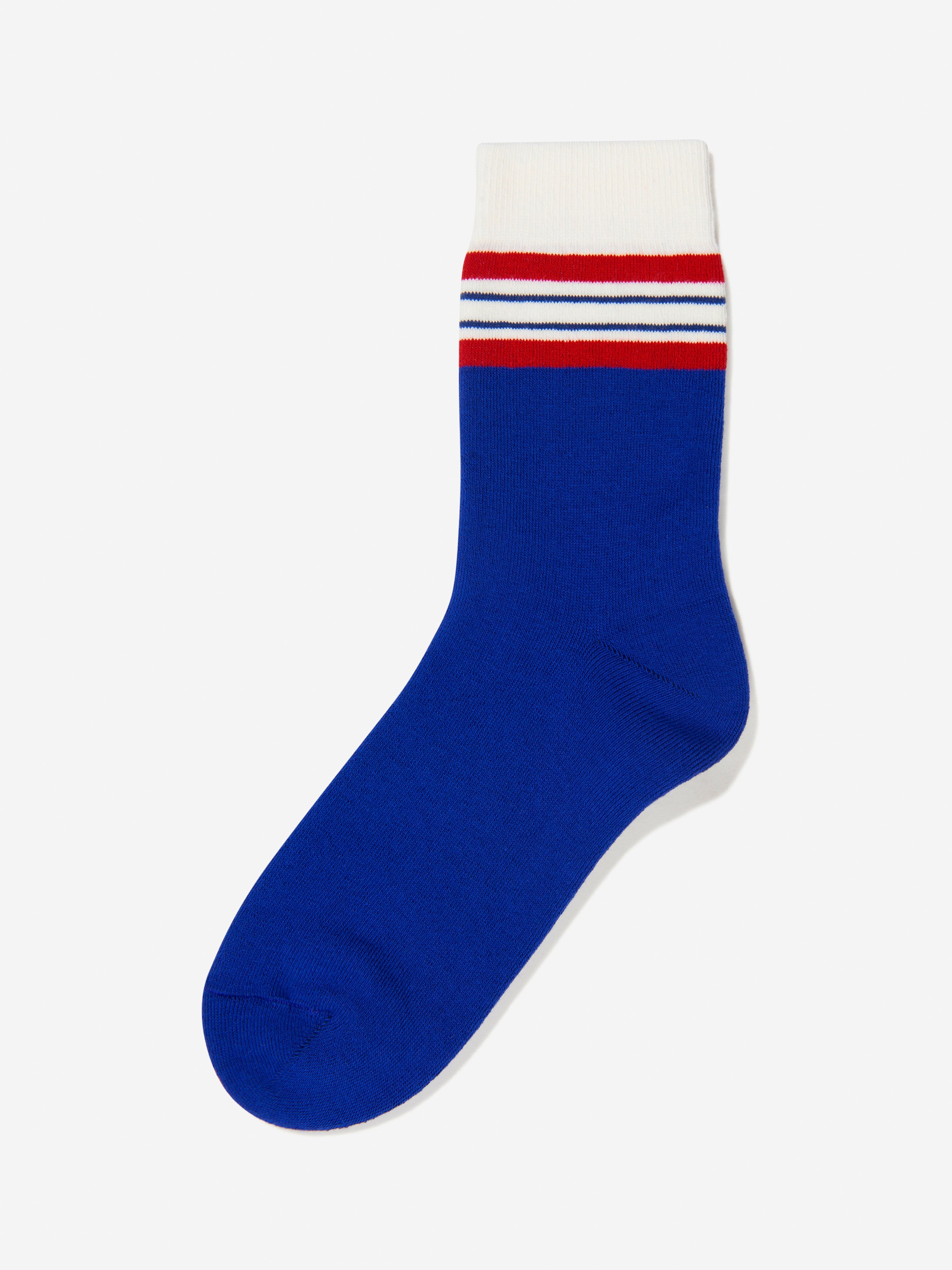 Kids Interlocking G Socks in Blue