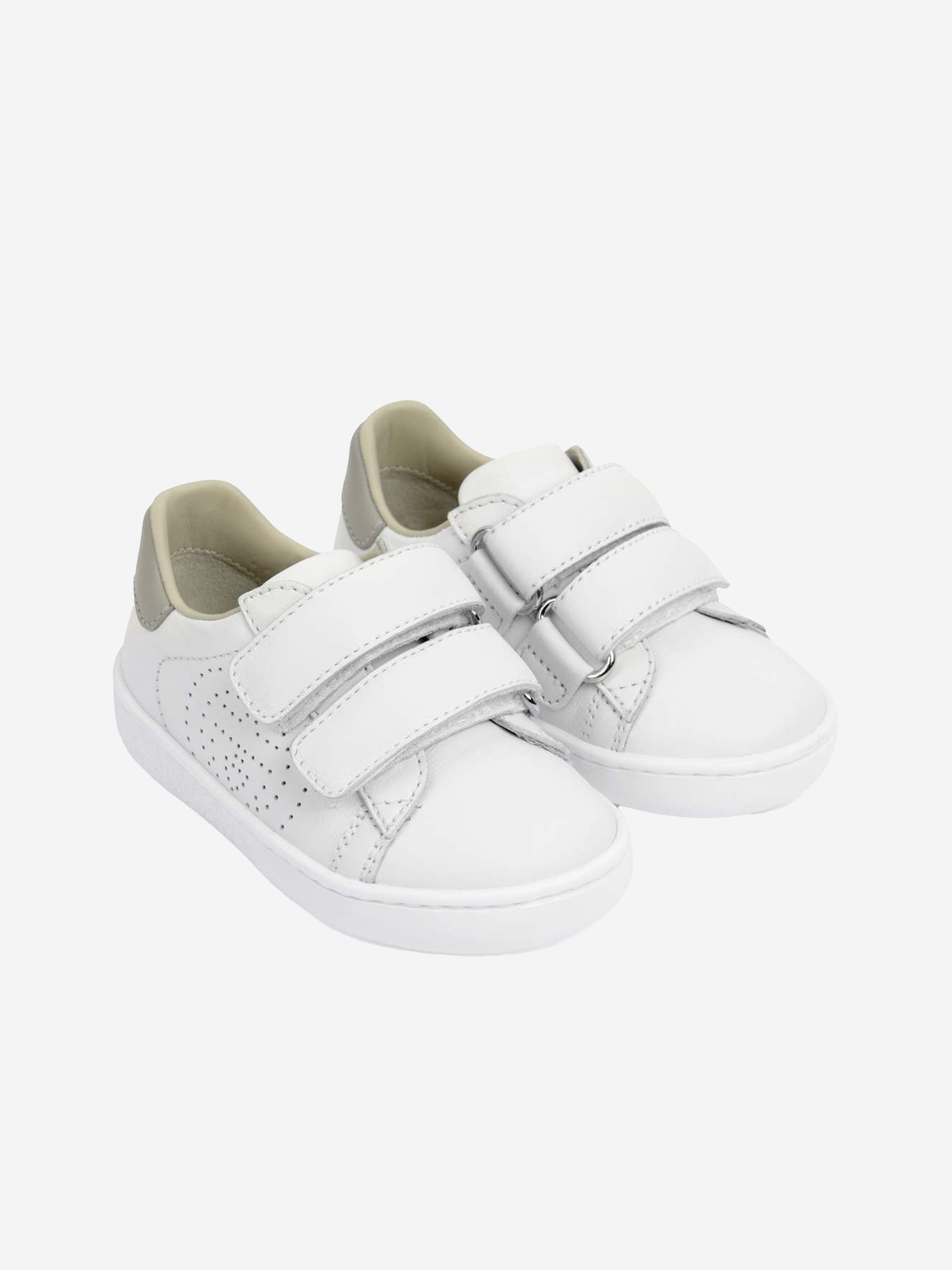 GUCCI Leather New Ace Velcro Trainers