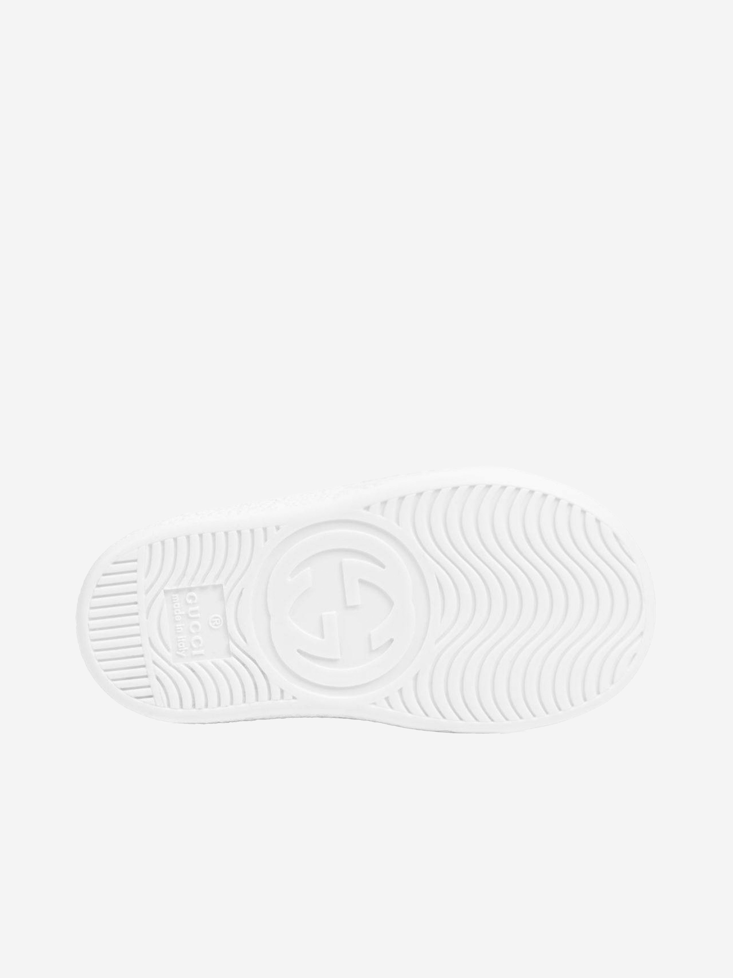 GUCCI Leather New Ace Velcro Trainers