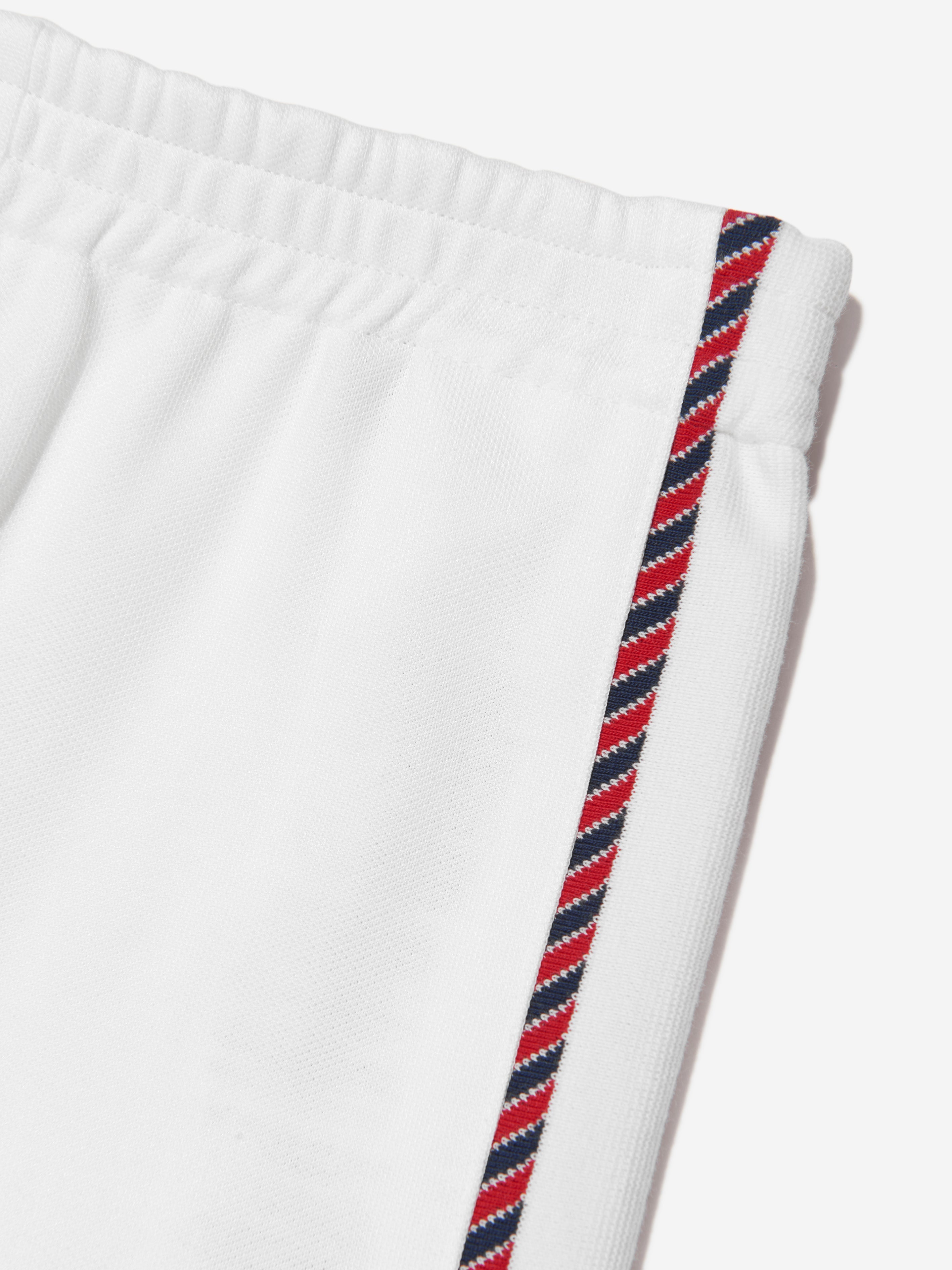 Girls Branded Joggers in White