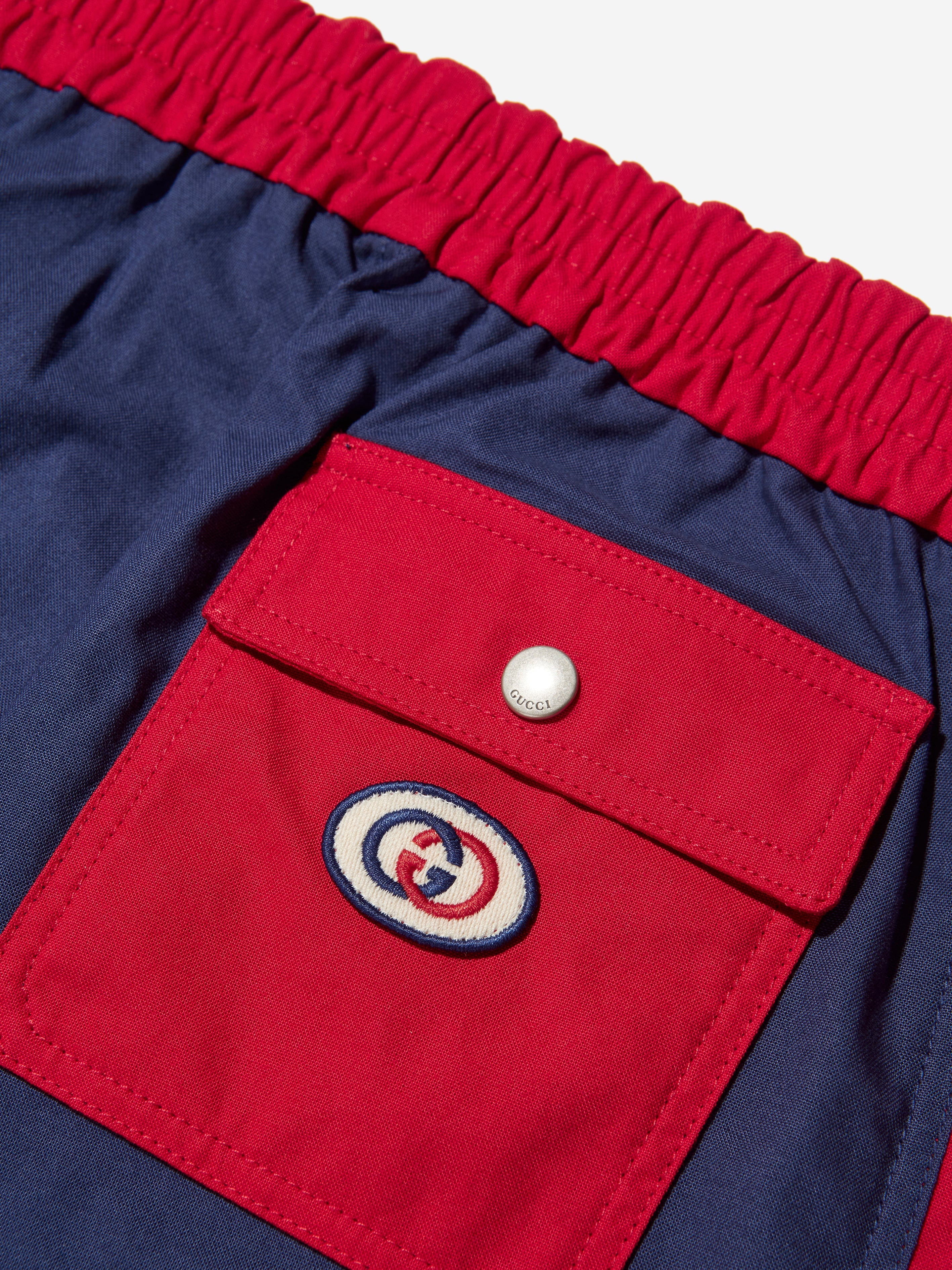 Kids Branded Joggers in Navy