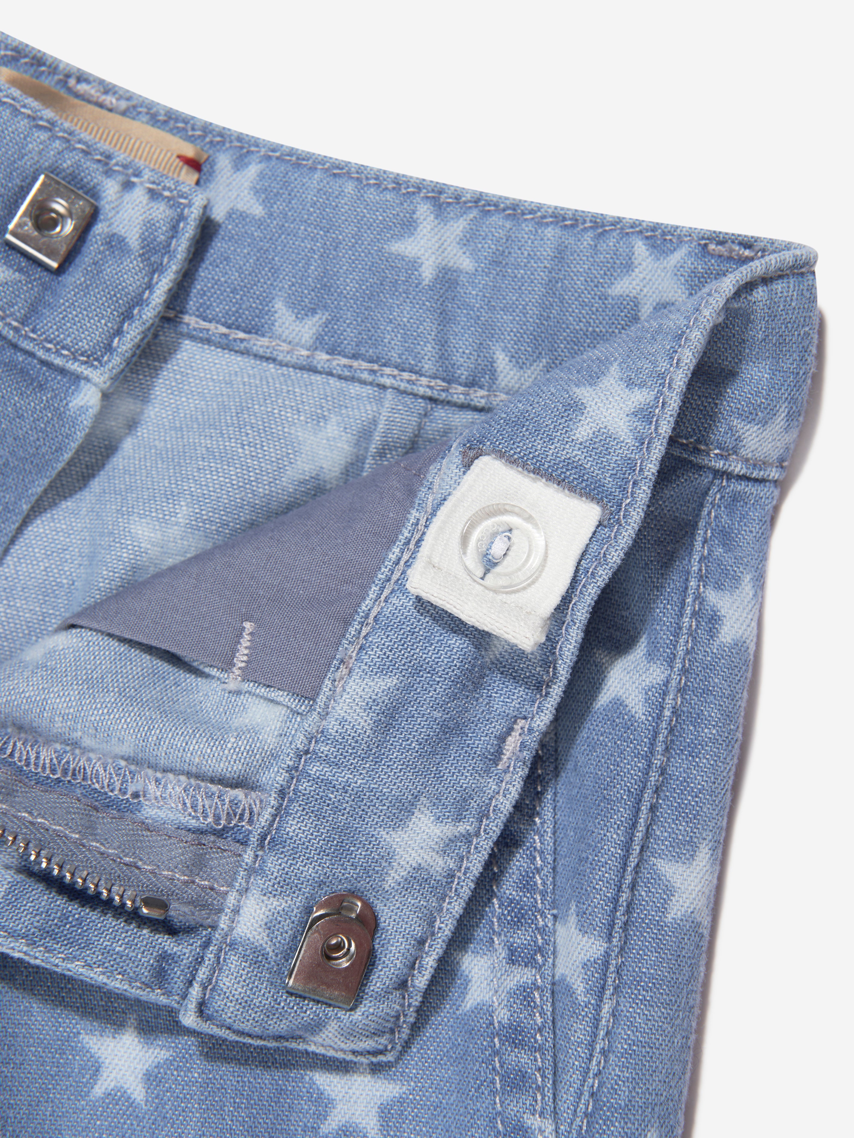 Kids Denim Shorts in Blue