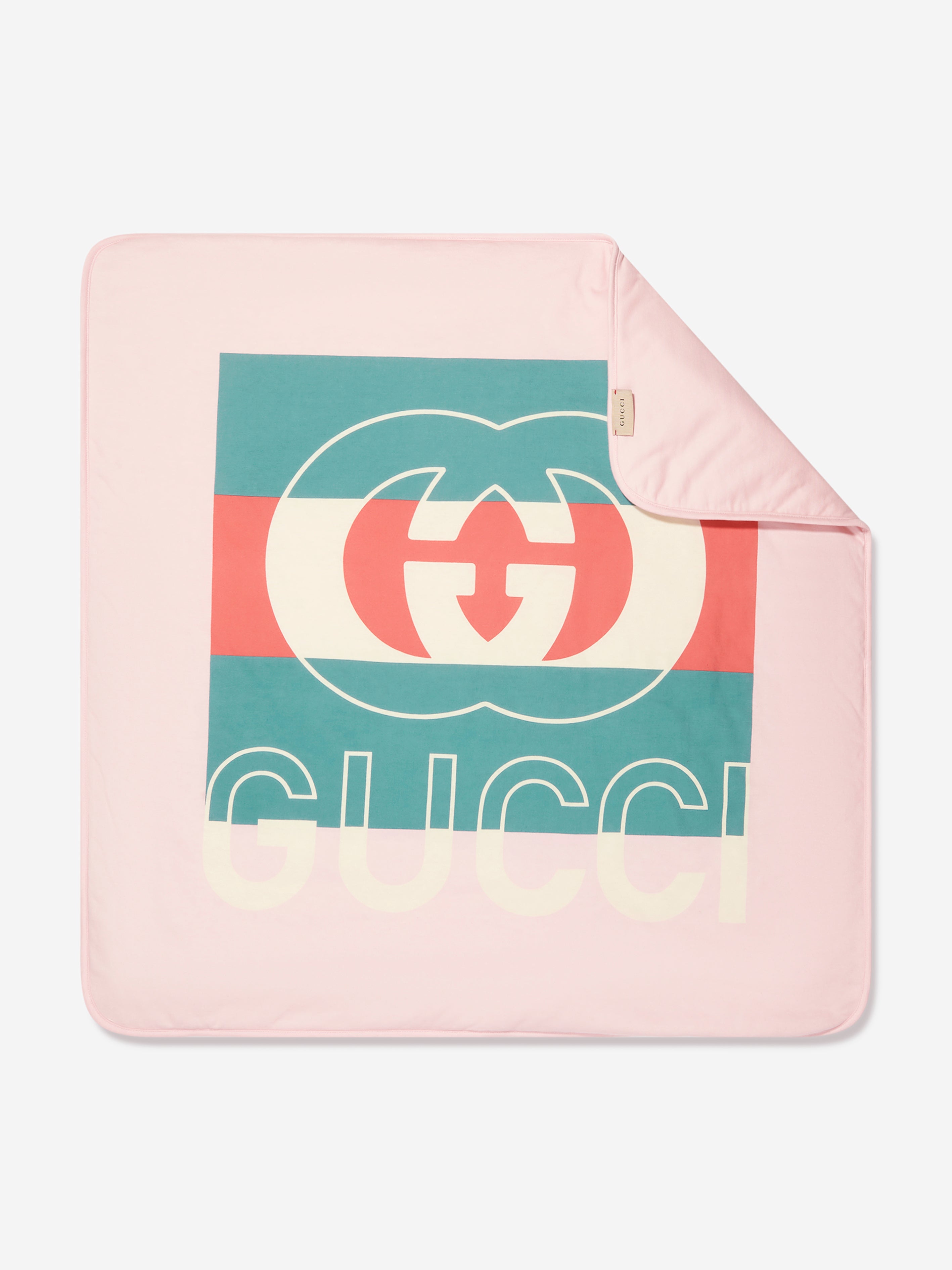 Baby Girls Logo Blanket in Pink