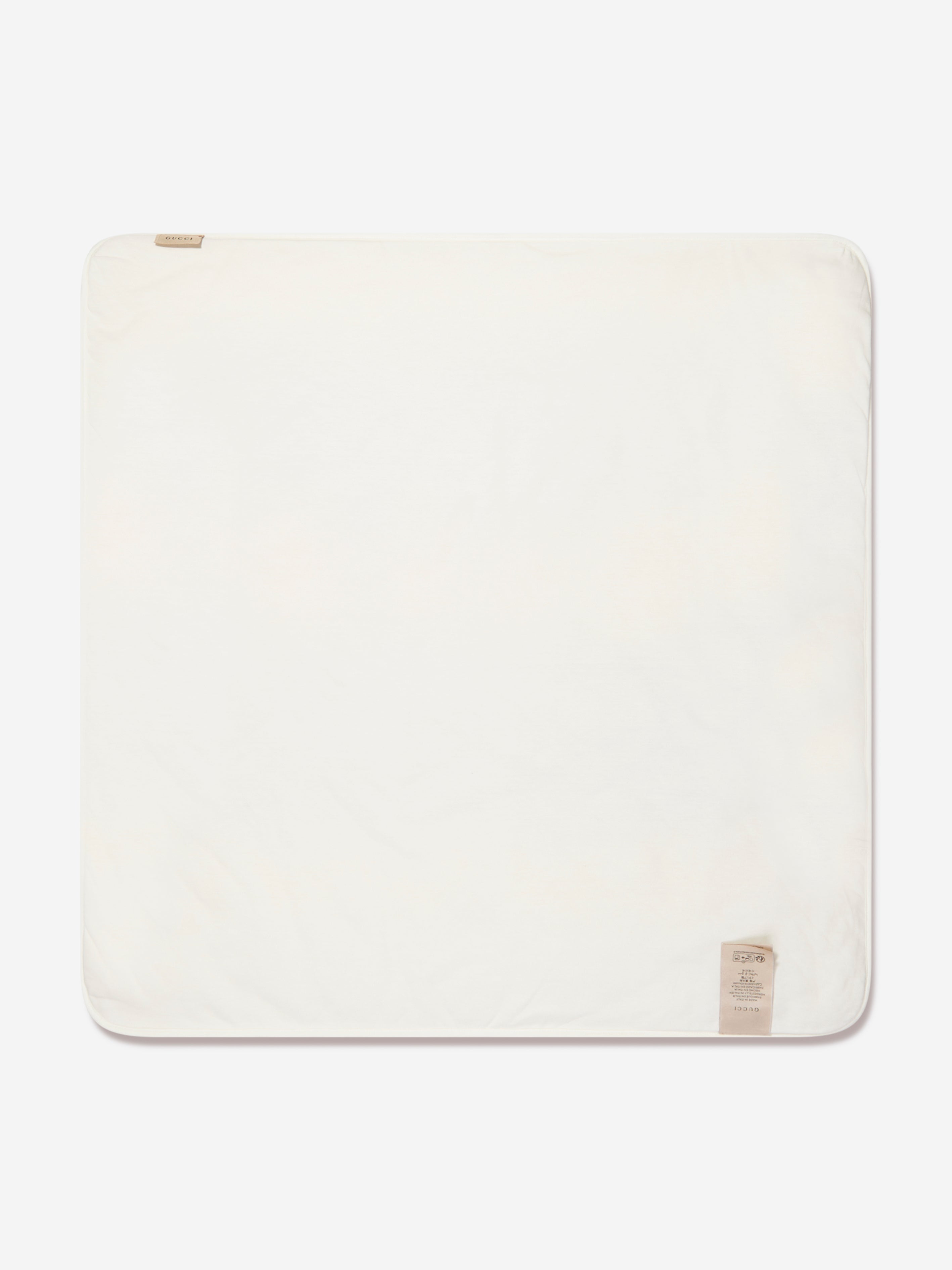 Baby Logo Blanket in White