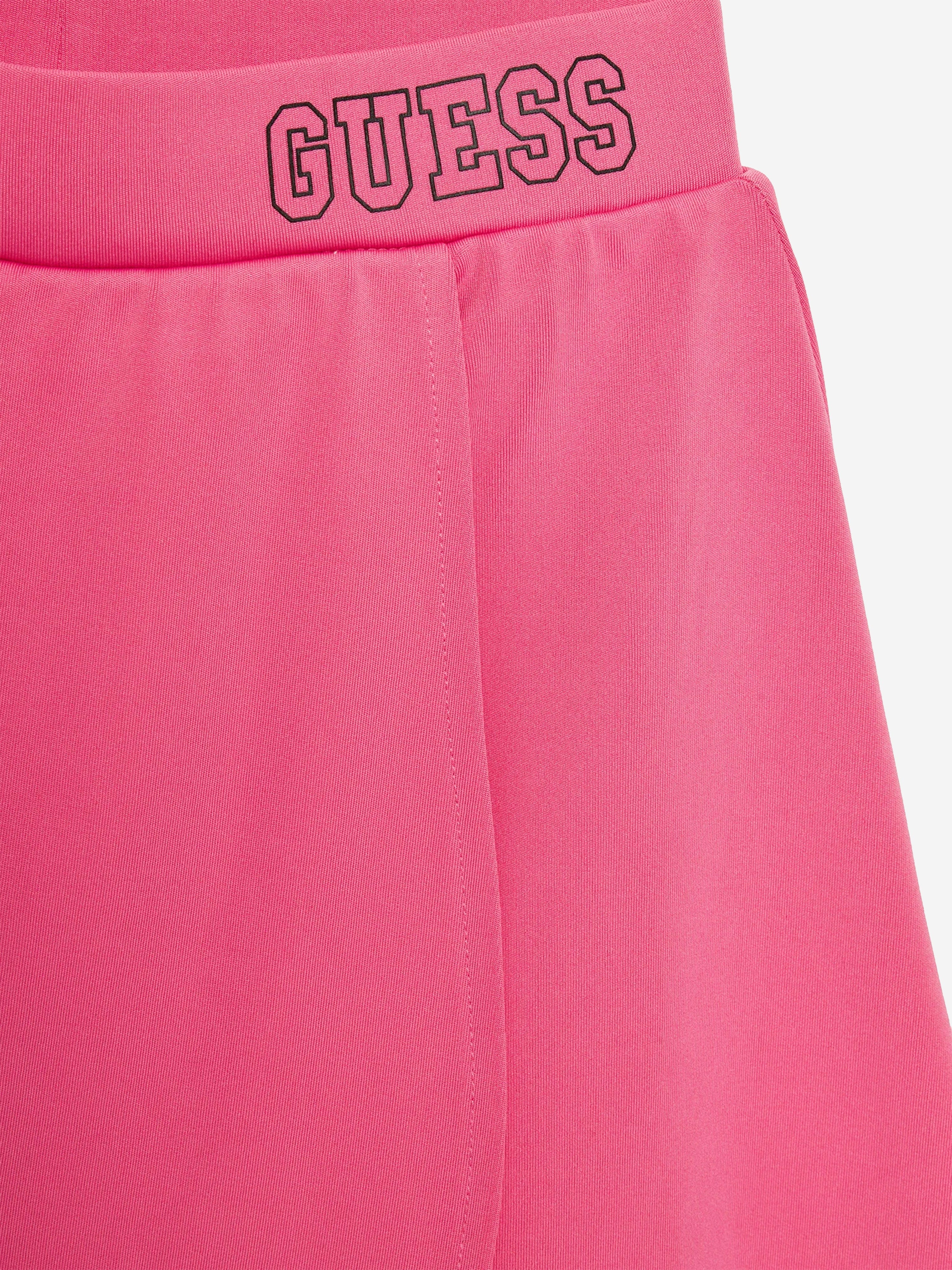 Guess Girls T-Shirt And Skort Set in White