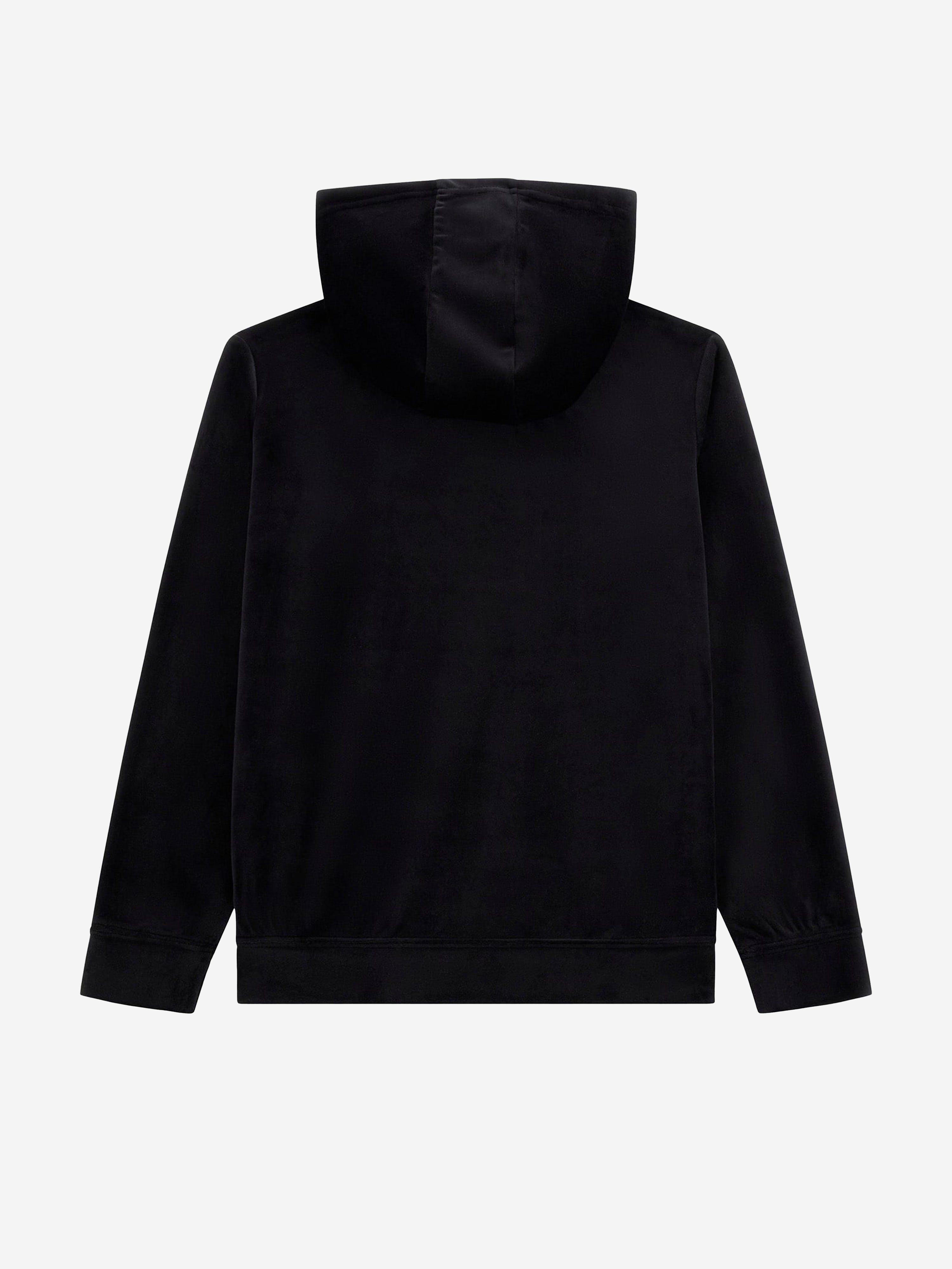 Guess Girls Logo Hoodie in Black