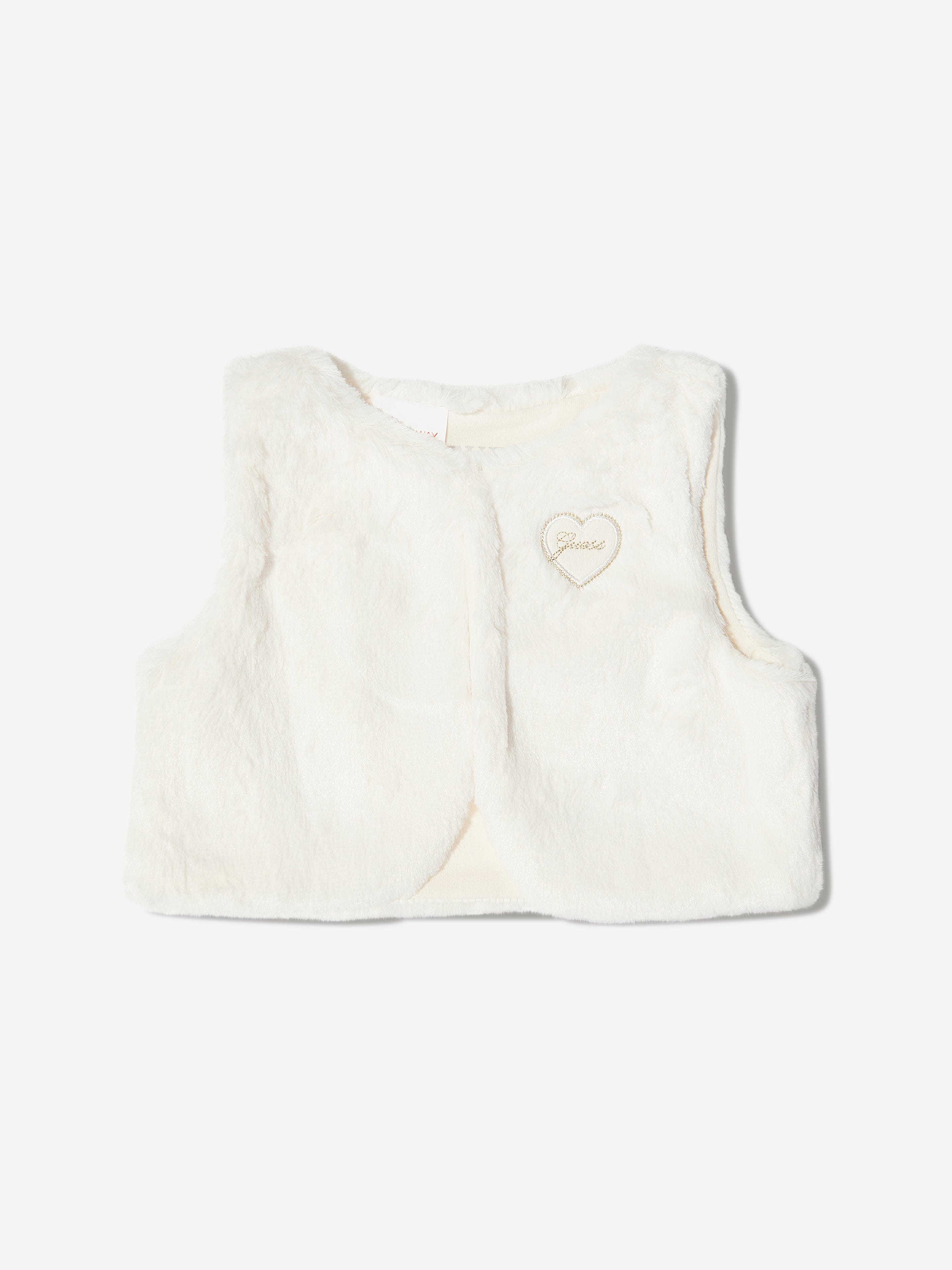 Guess Baby Girls 3 Piece Leggings Set in Ivory