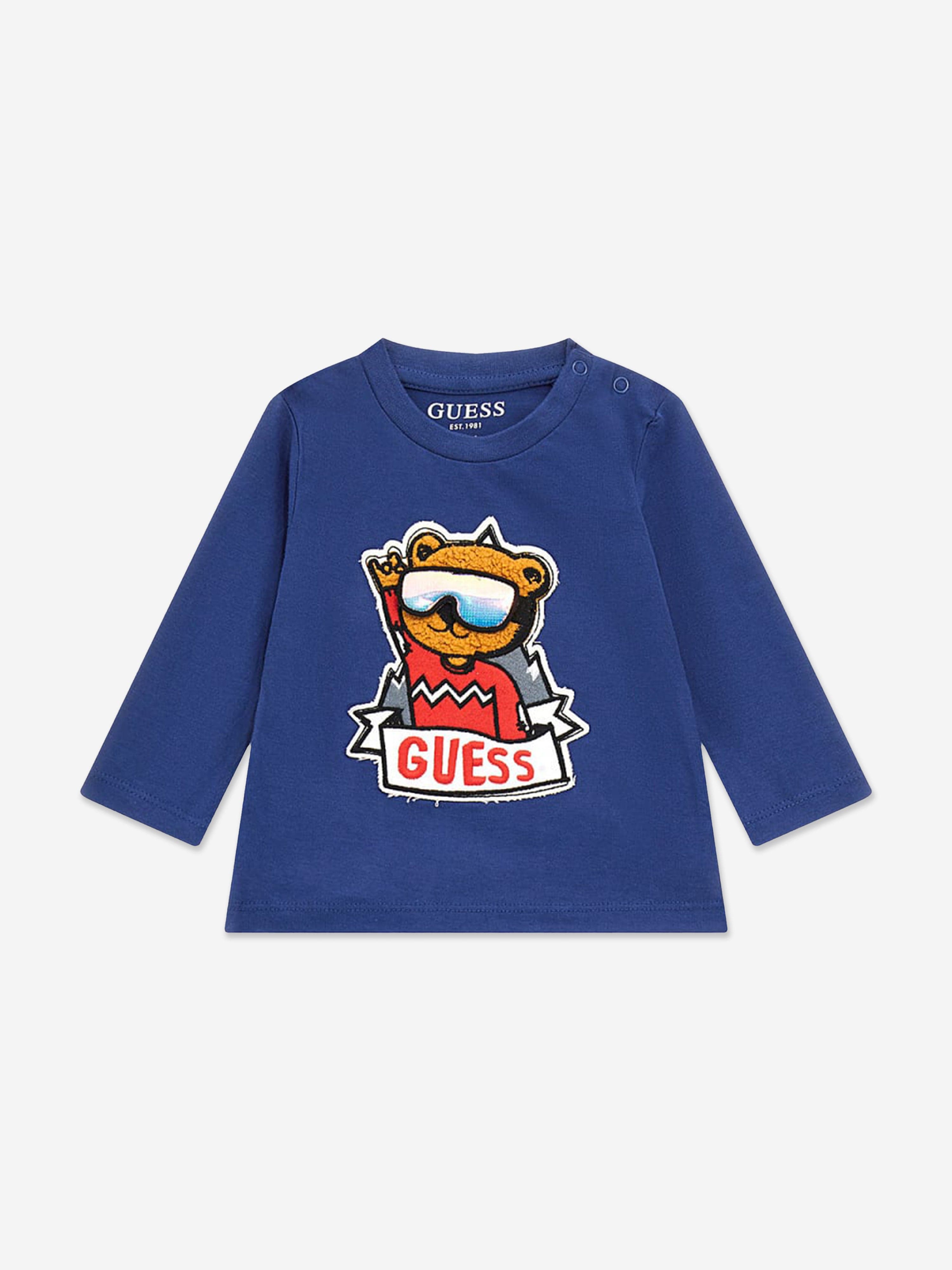 Baby Boys Denim Pants Set in Blue