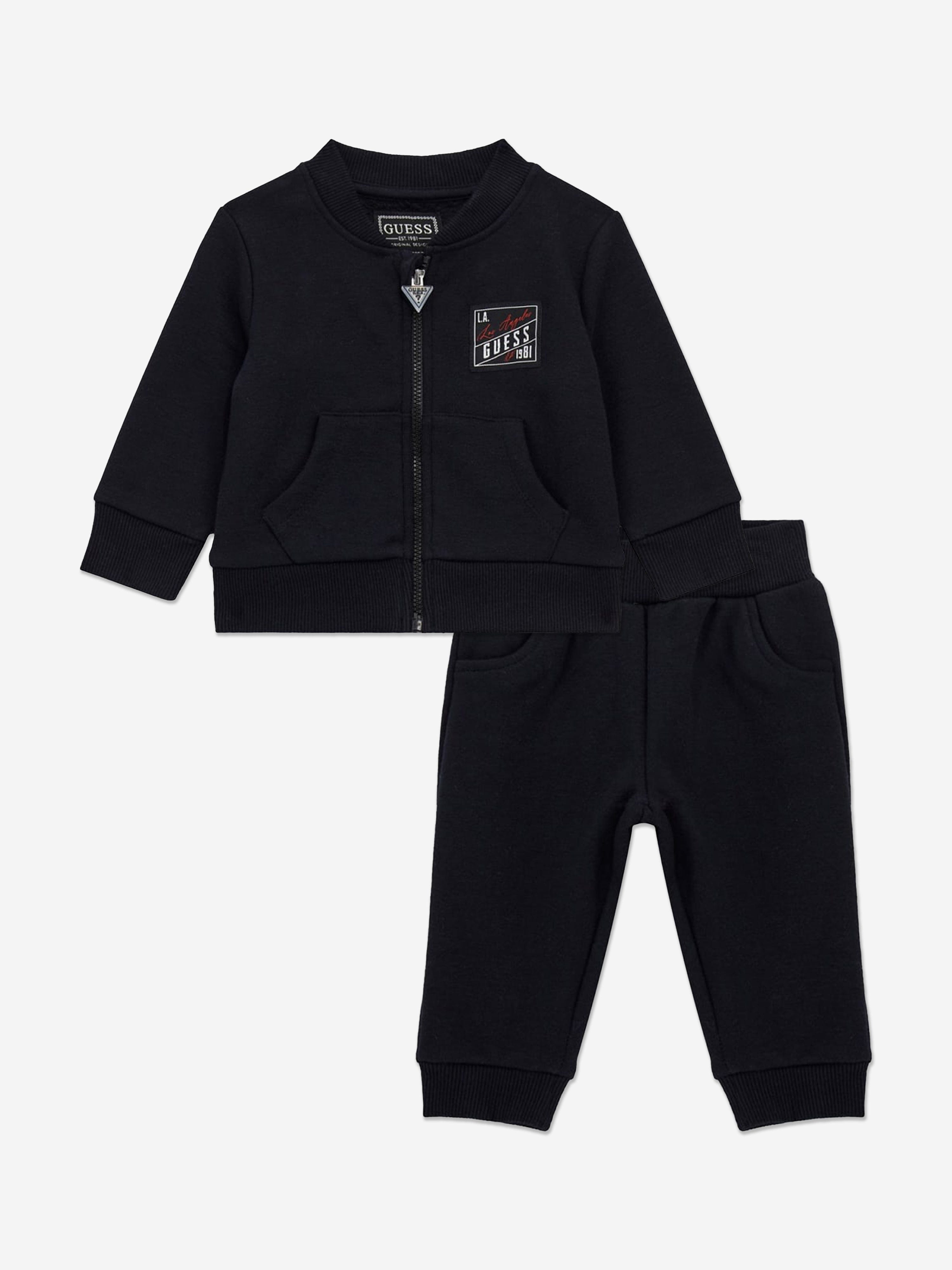 Guess Baby Boys Logo Tracksuit in Blue