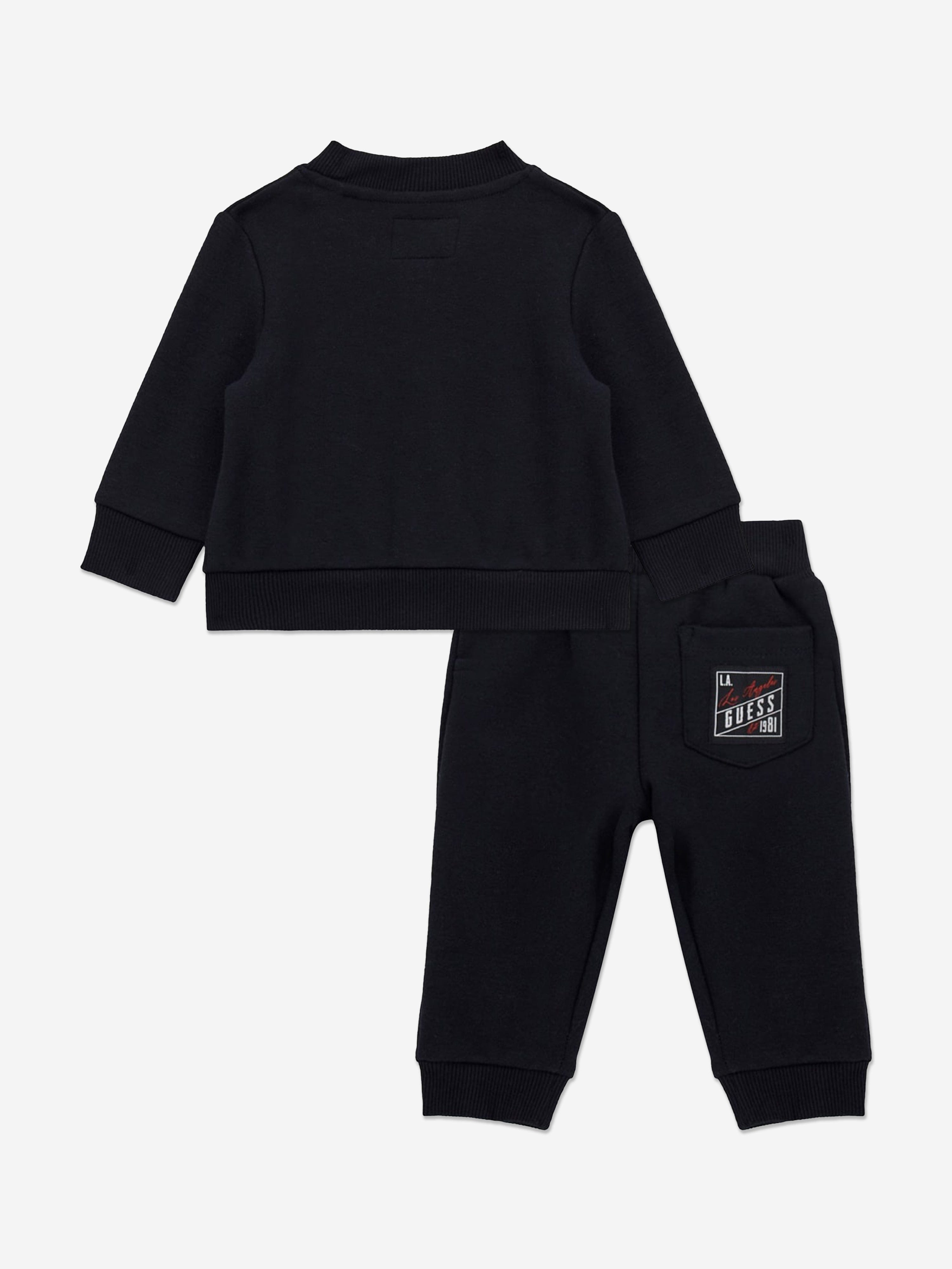 Guess Baby Boys Logo Tracksuit in Blue