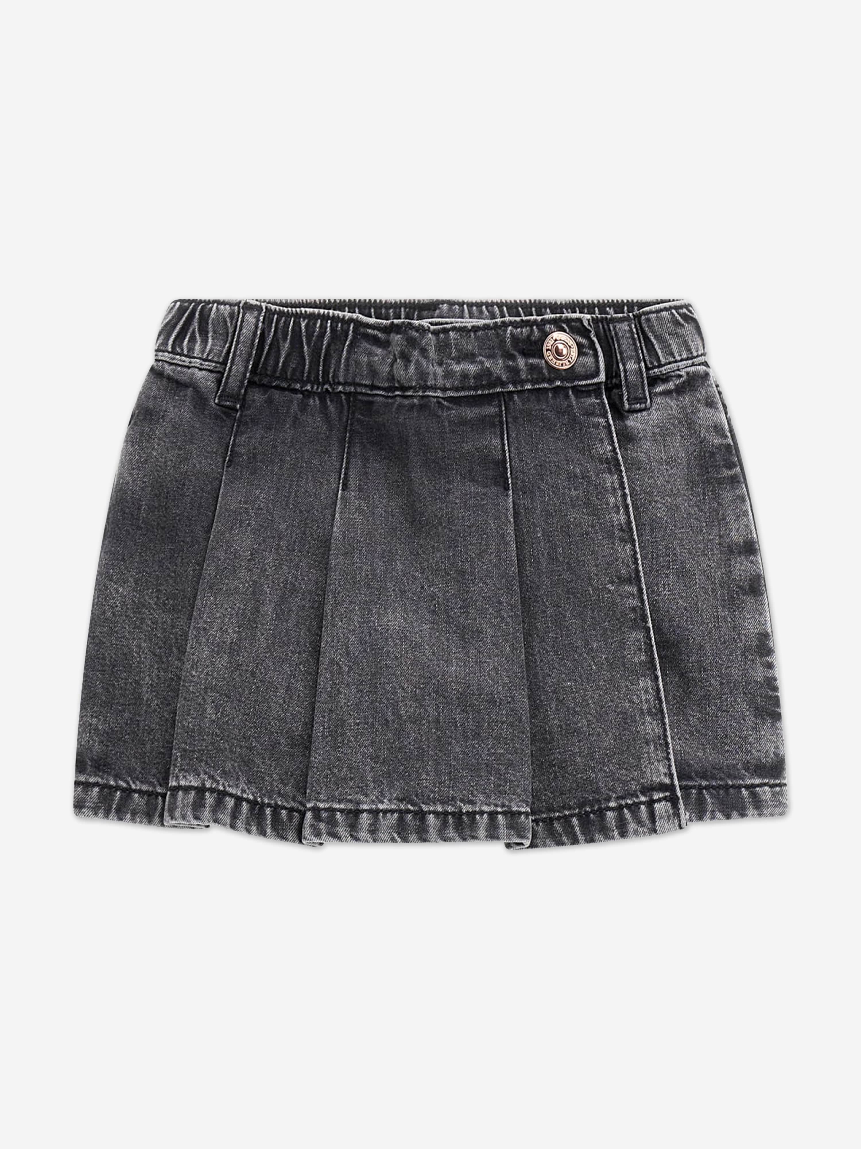 Guess Girls Denim Skirt in Grey