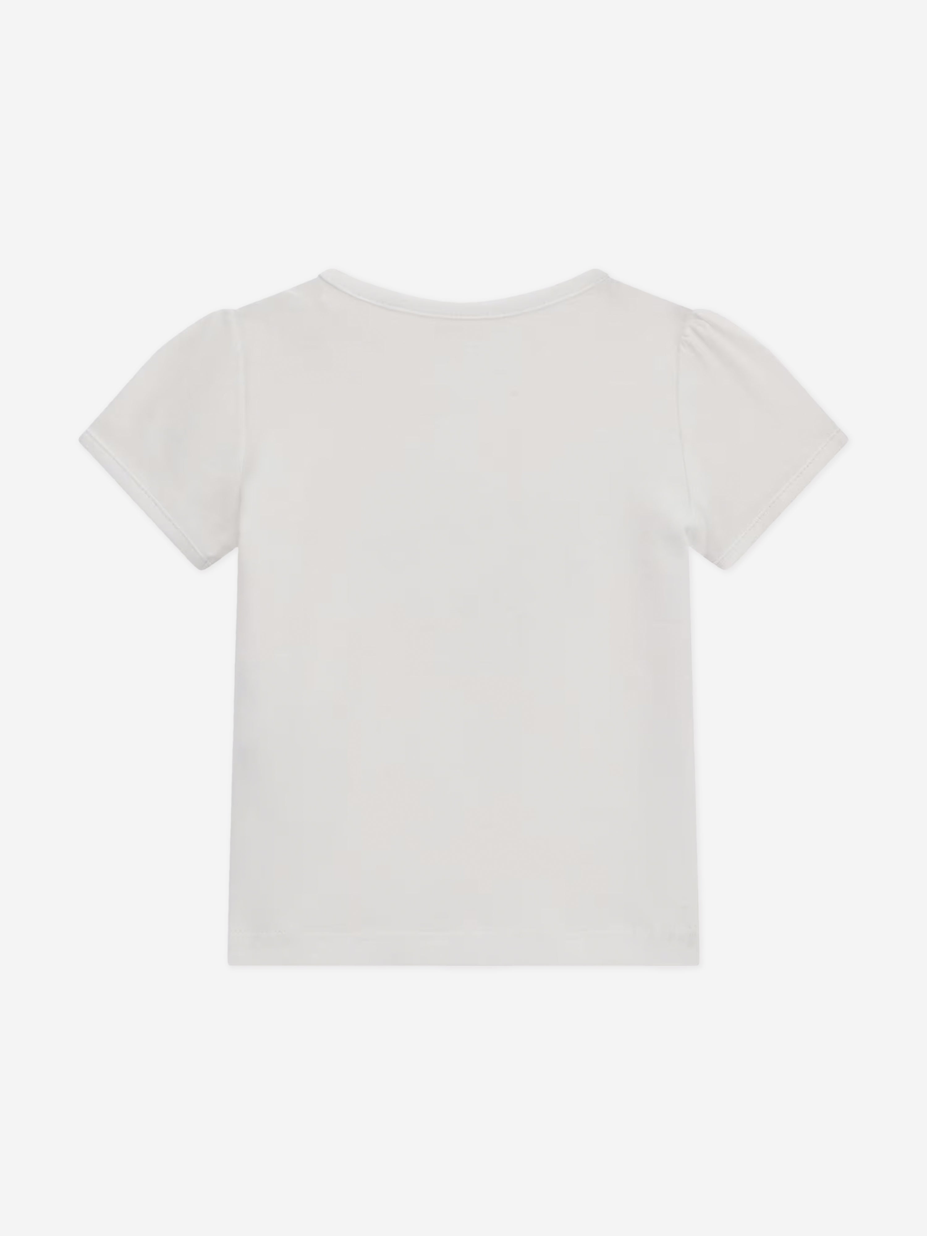 Baby Girls Logo T-Shirt in White