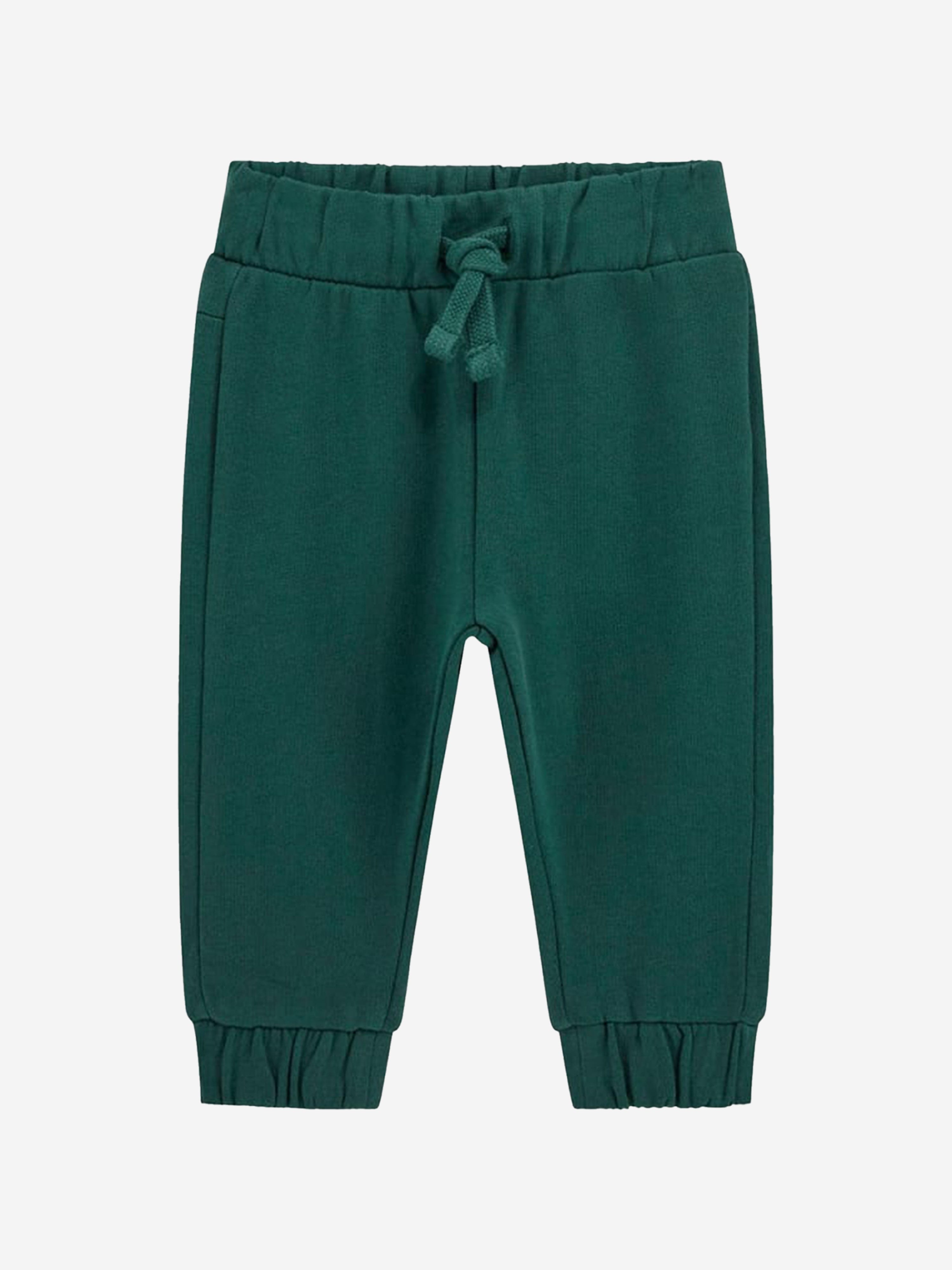 Baby Boys T-Shirt and Pants Set in White