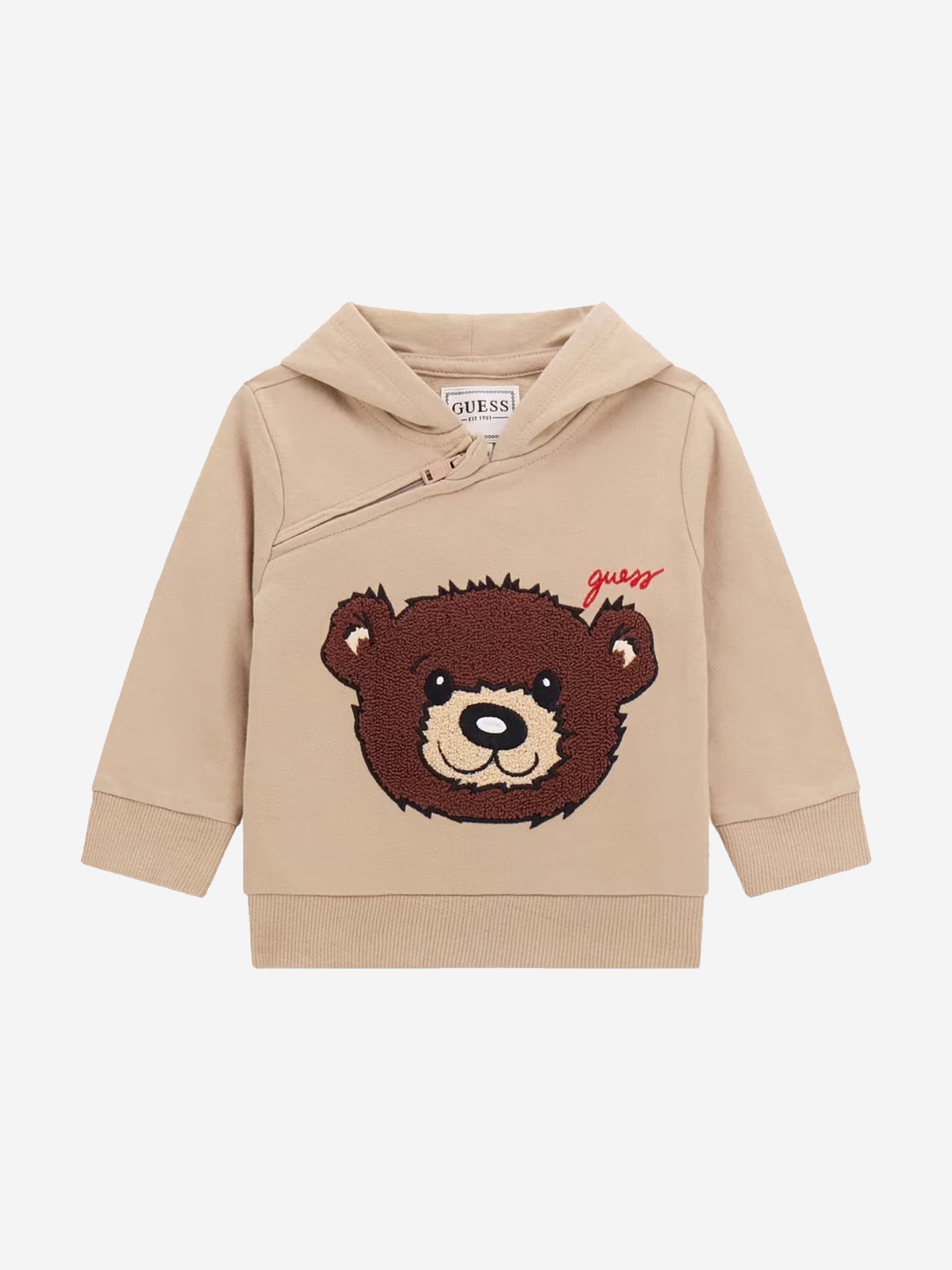 Baby Boys Bear Tracksuit in Beige