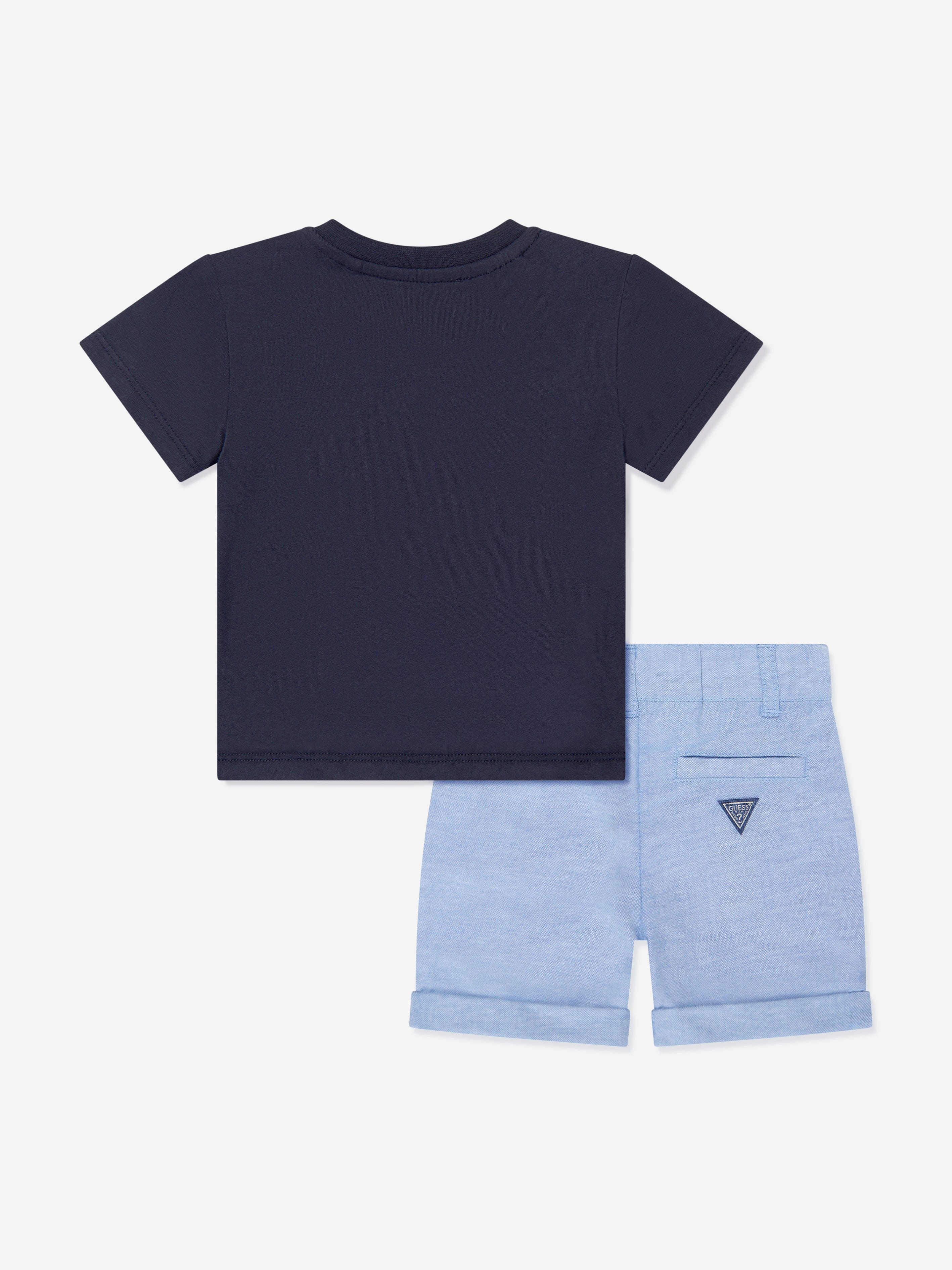 Baby Boys Short Set in Navy