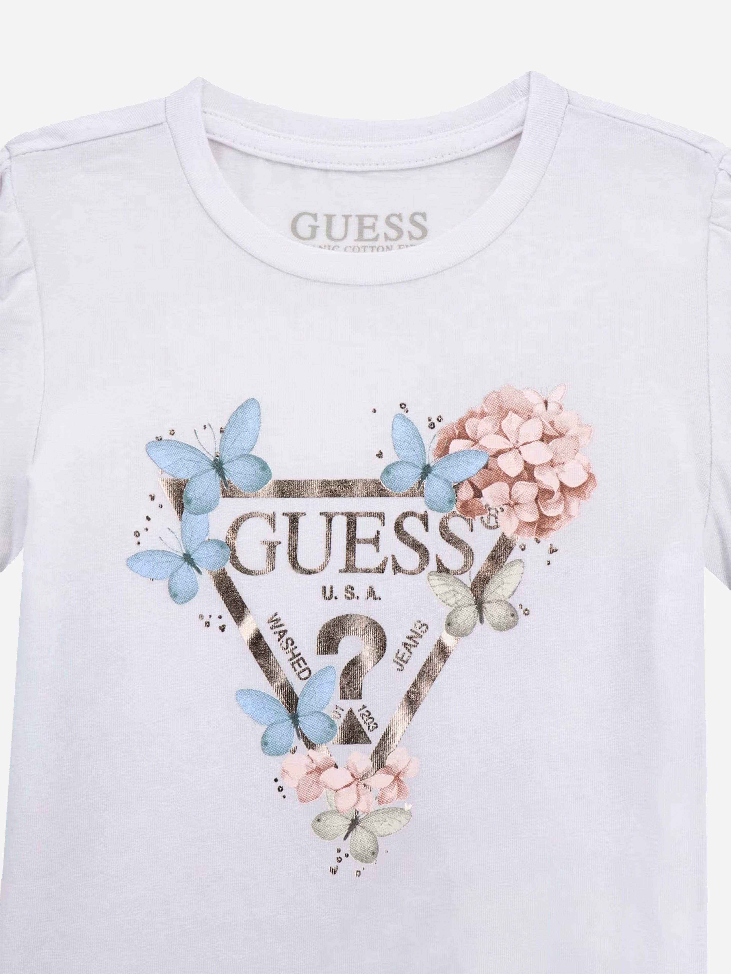 Girls Logo T-Shirt in White