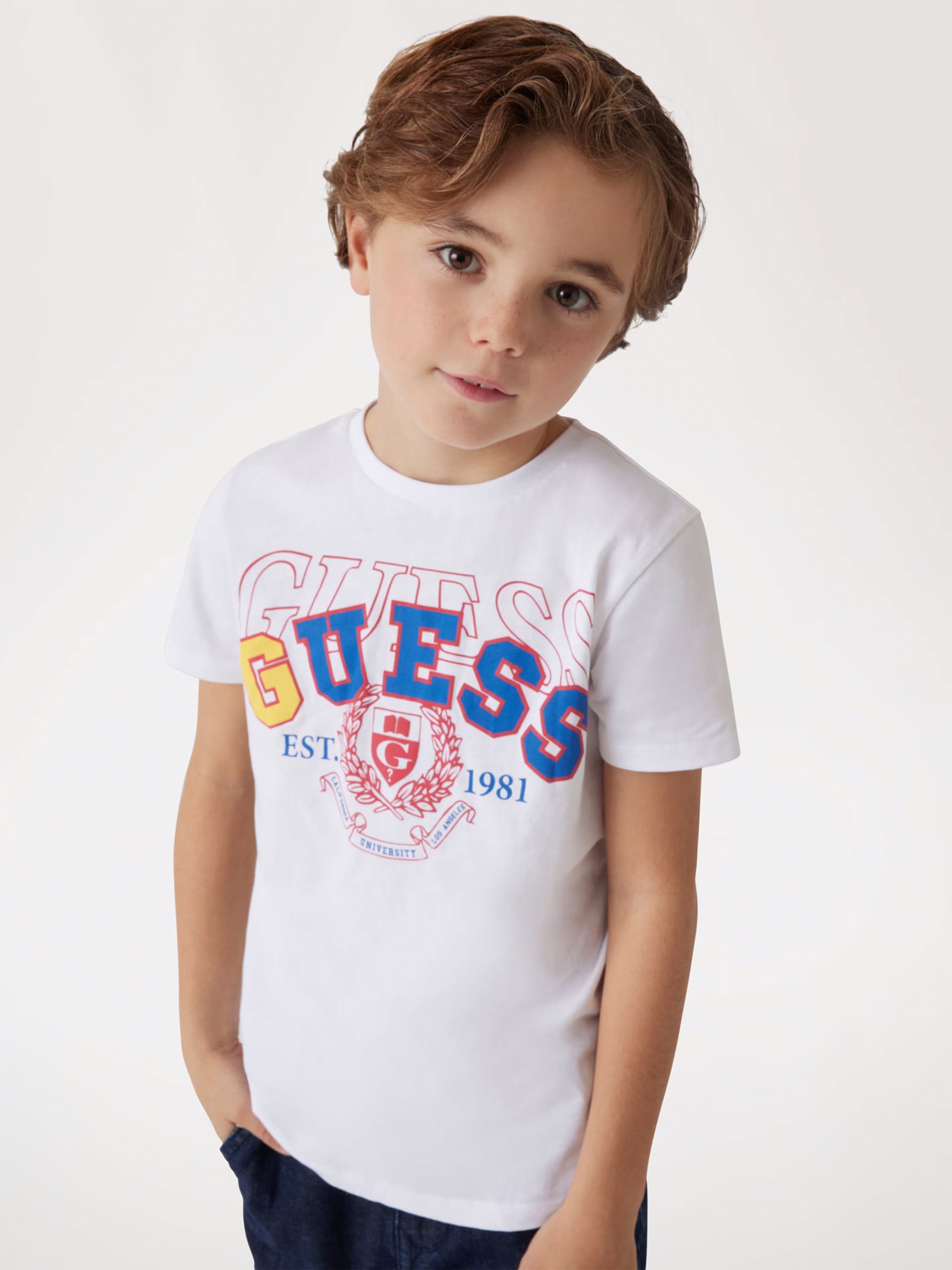 Boys Logo T-Shirt in White