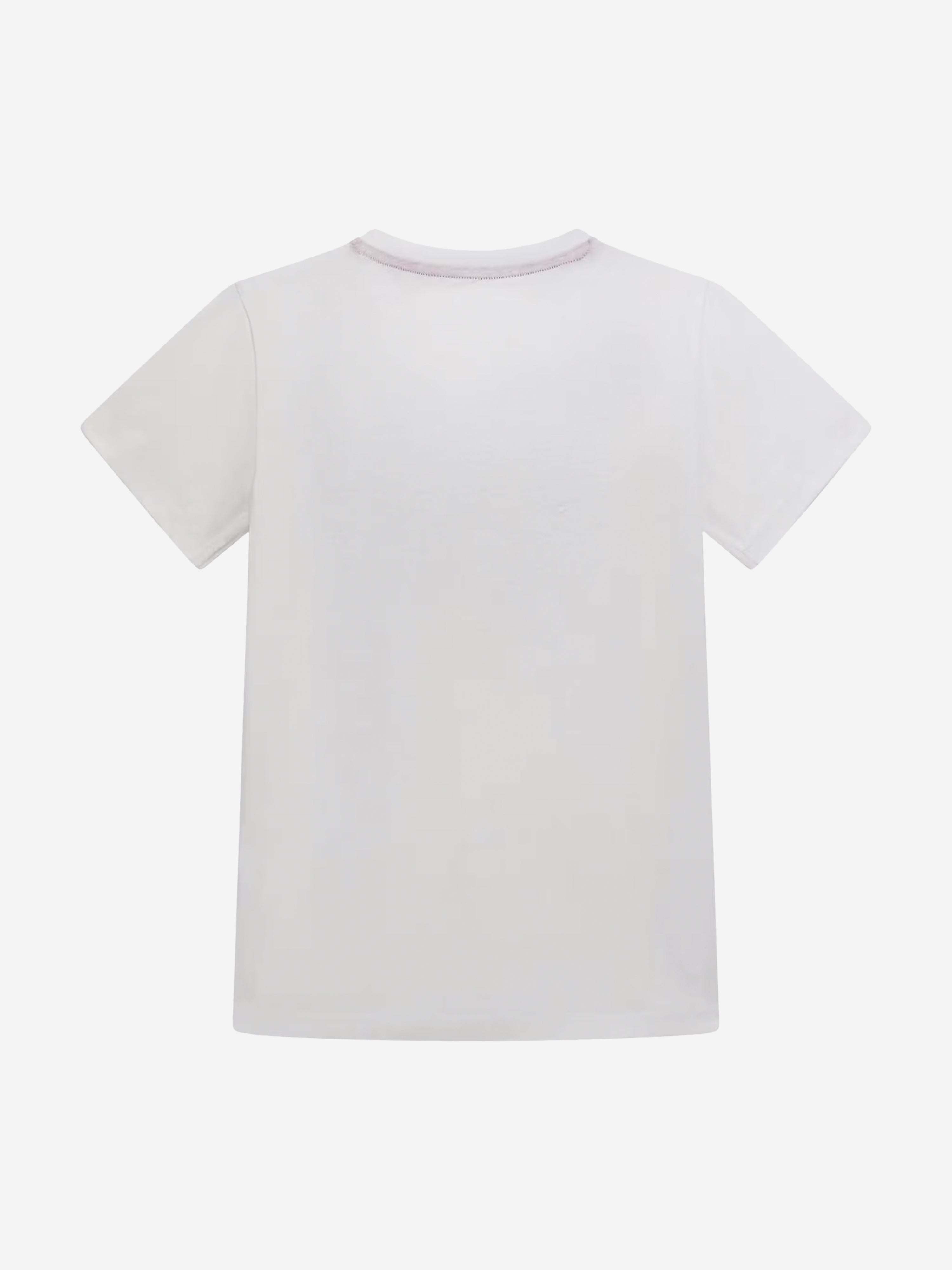 Boys Logo T-Shirt in White