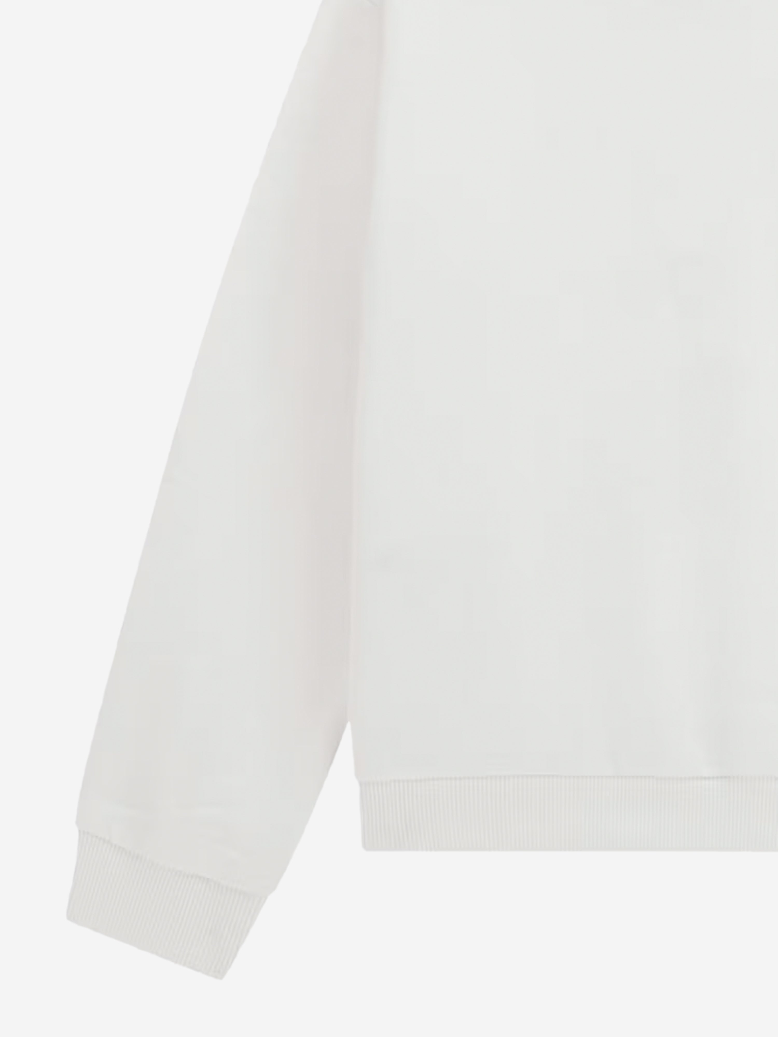 Boys Bear Sweatshirt in White