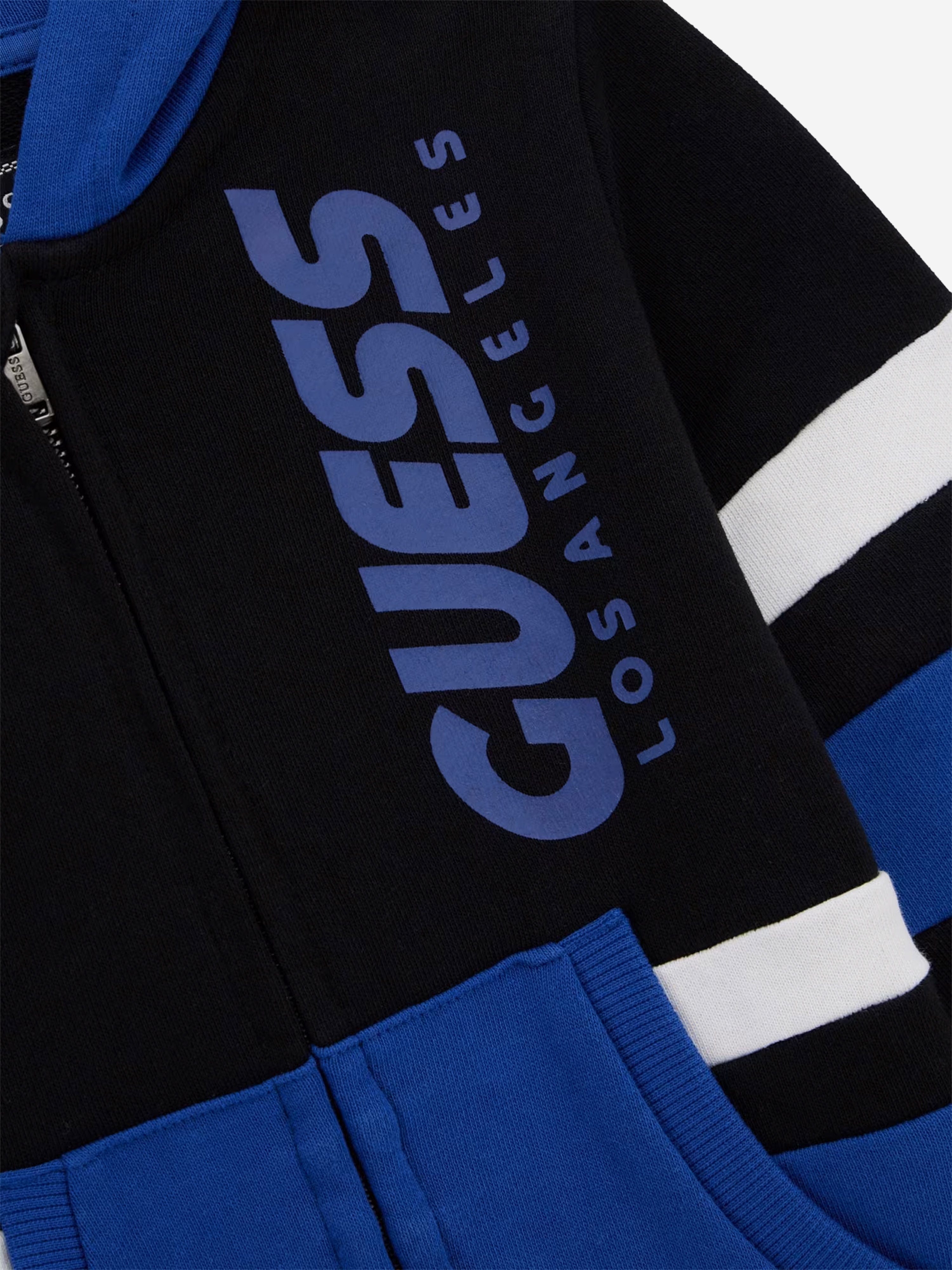 Boys Active Zip Up Top in Blue