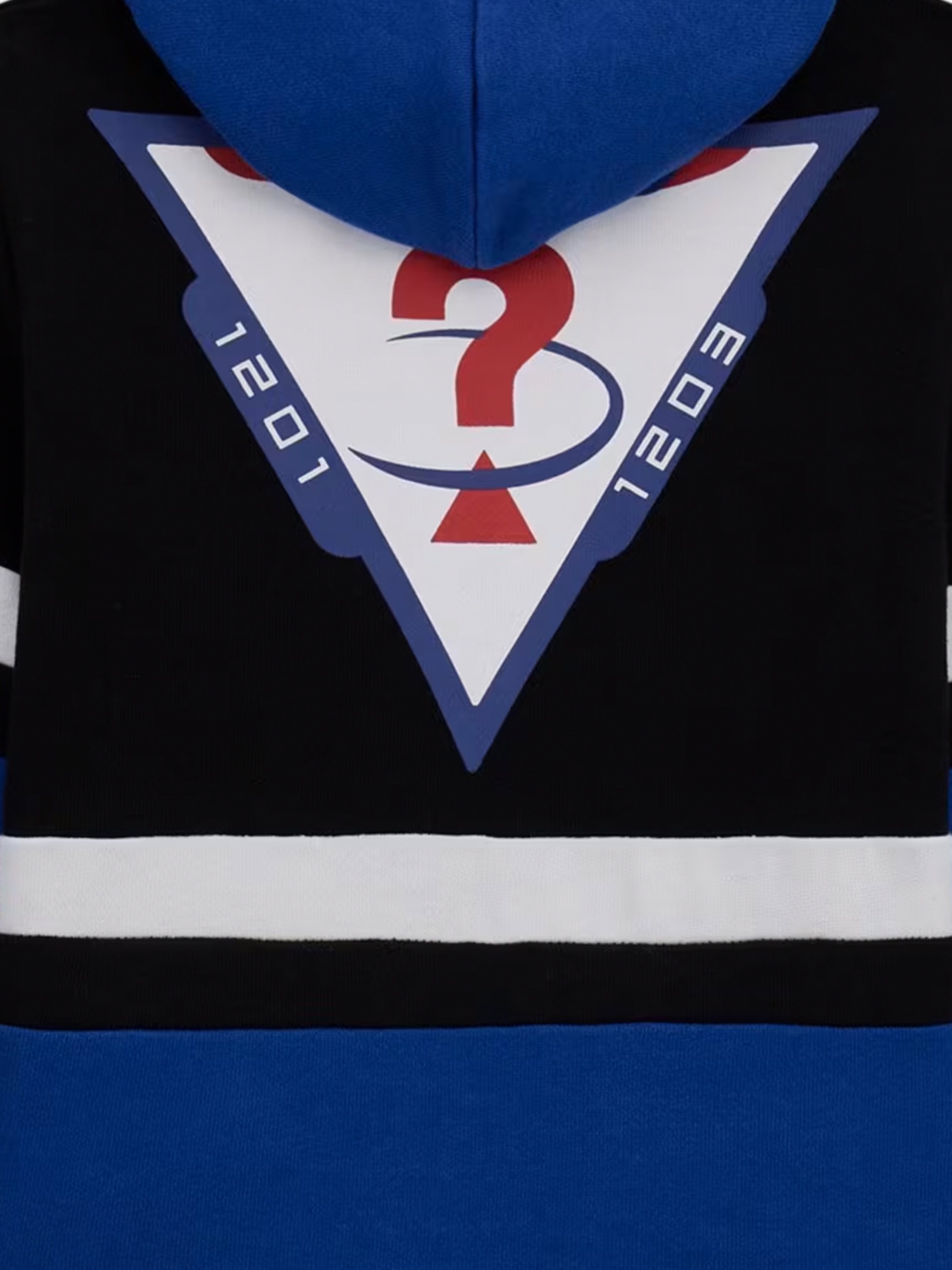 Boys Active Zip Up Top in Blue