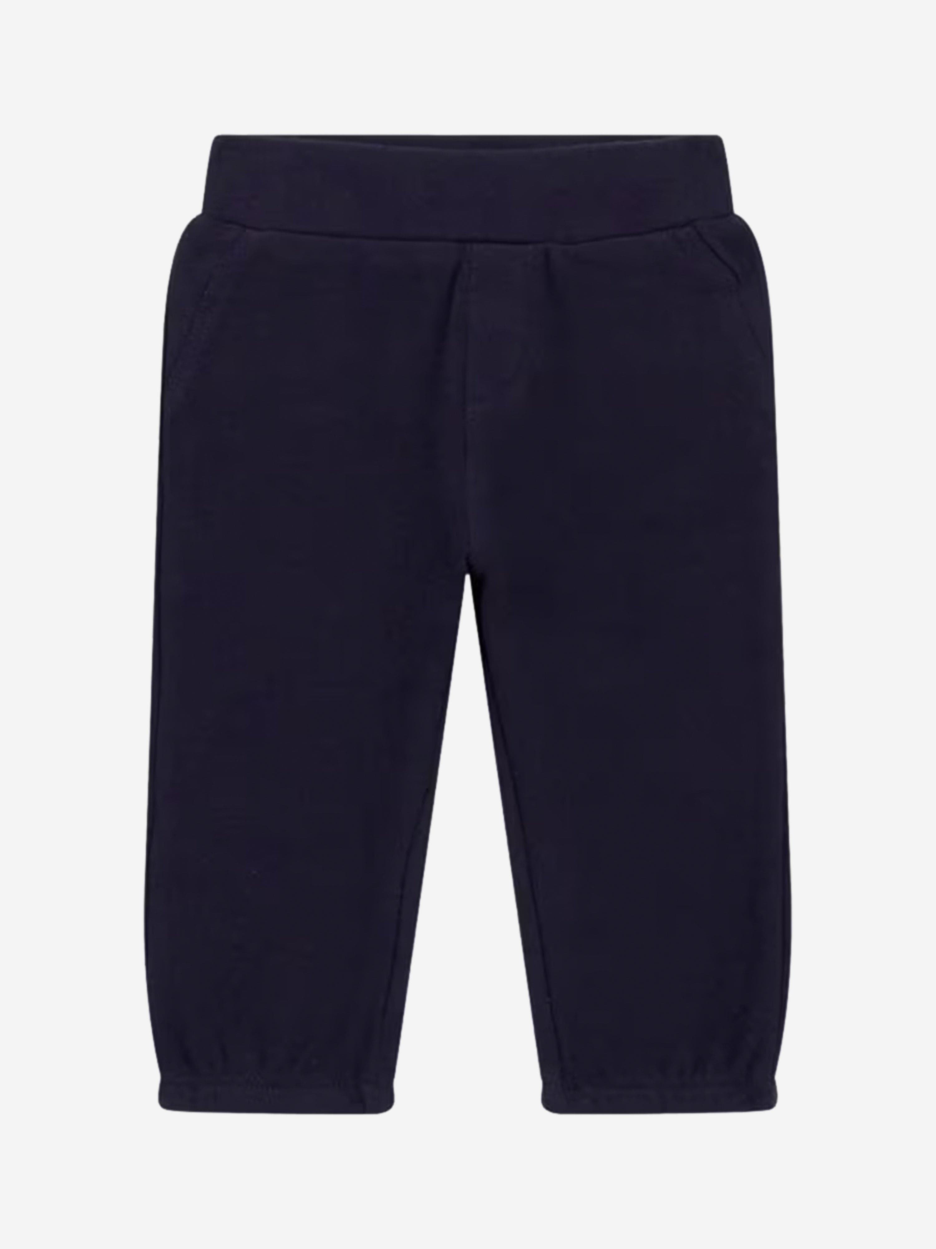 Baby Boys Shirt Body and Pants Set in Blue