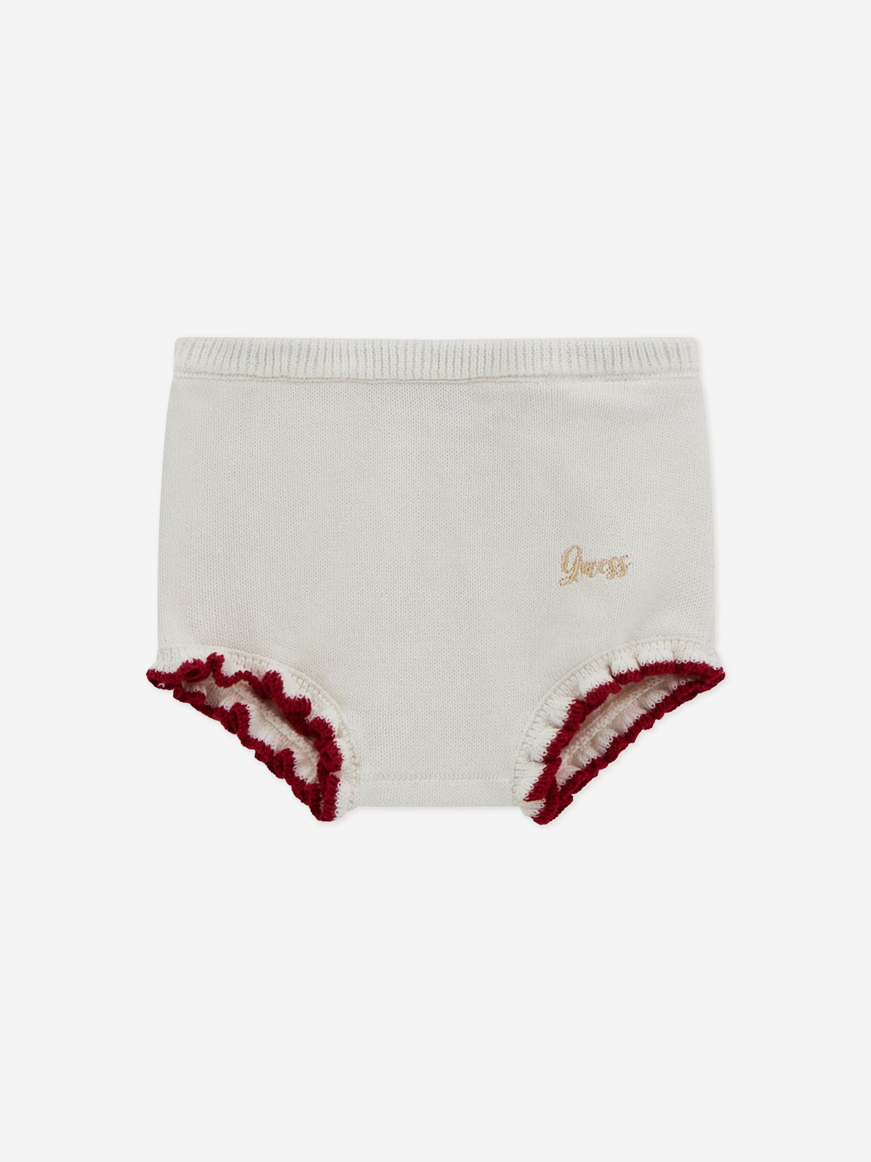 Guess Baby Girls Short Set in Ivory