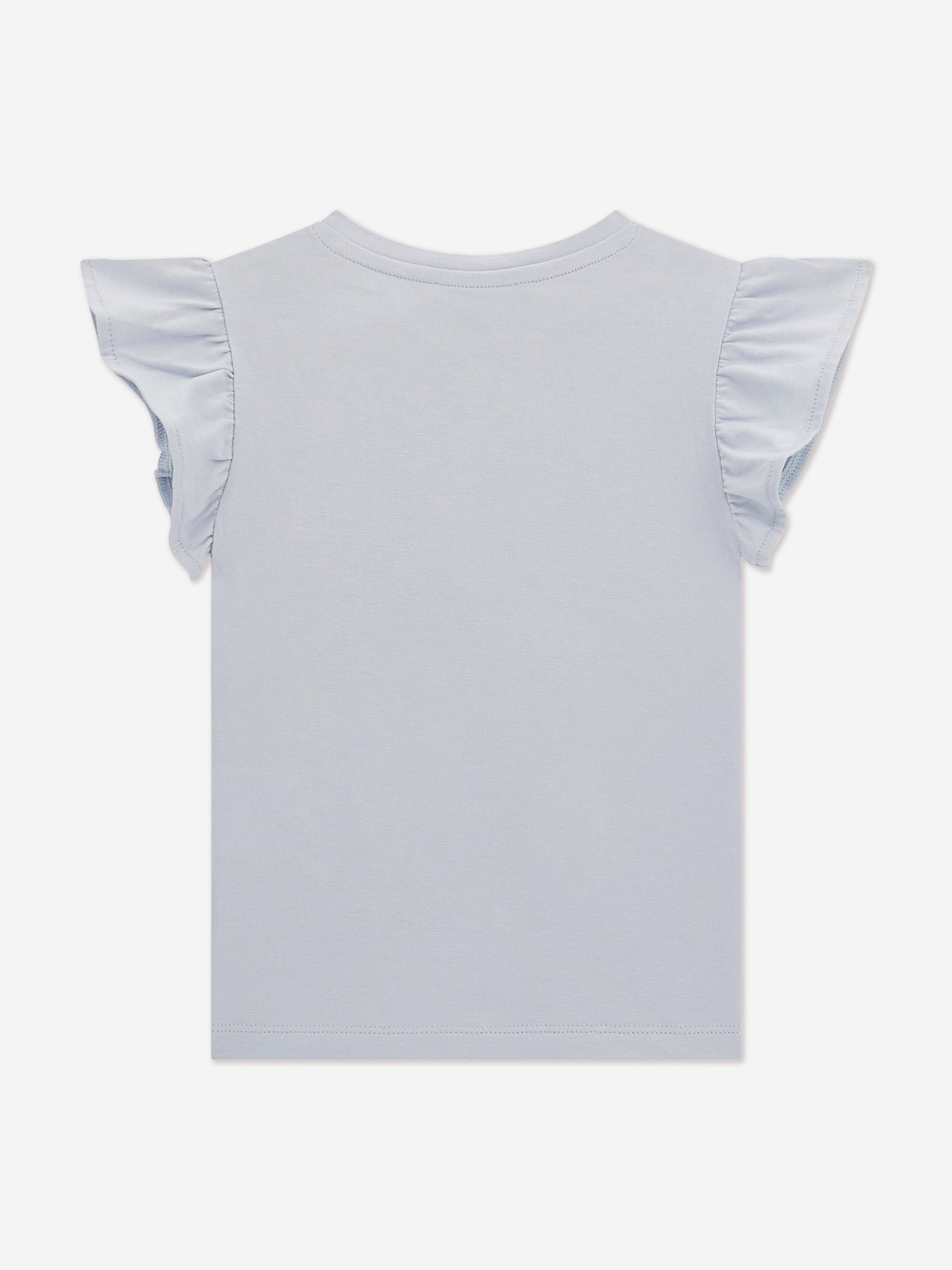 Girls Bag Print T-Shirt in Blue