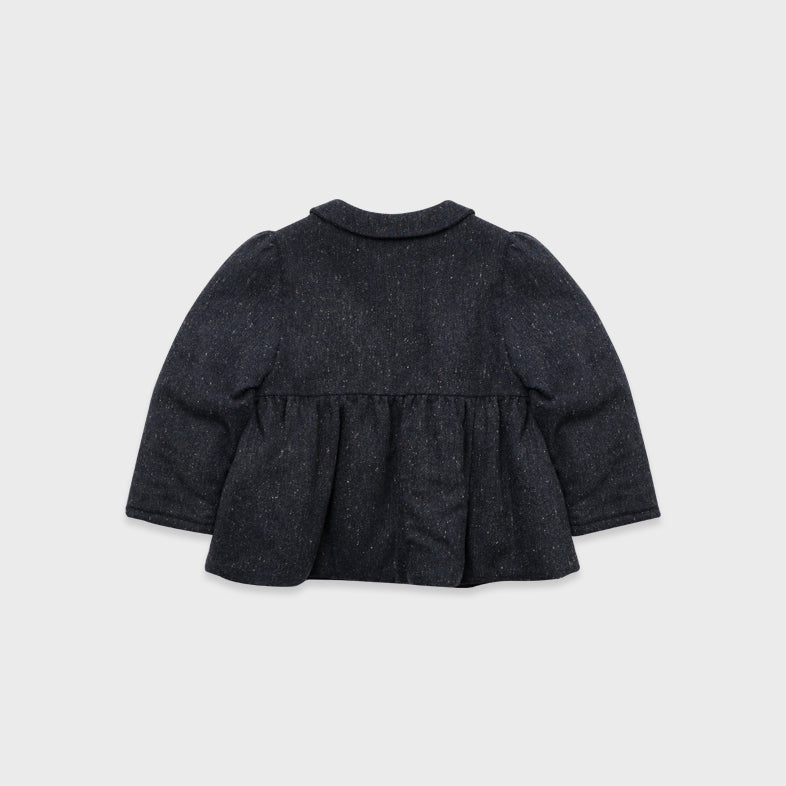 Doudoune bleu marine pour fille