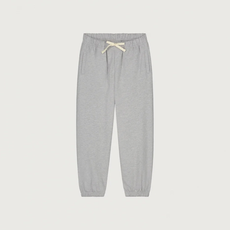 Pantalon en coton gris pour garçons et filles