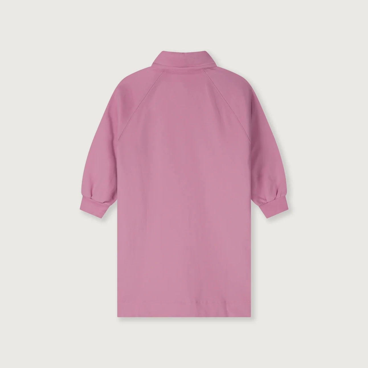 Robe en coton rose pour fille