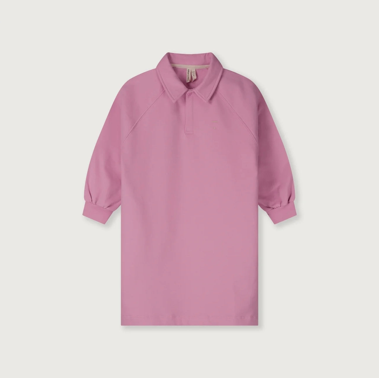 Robe en coton rose pour fille