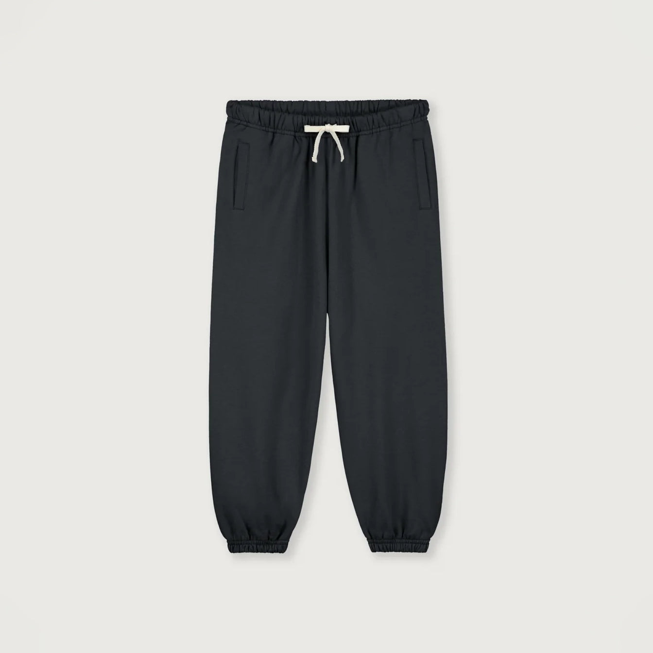 Pantalon noir en coton pour garçons et filles