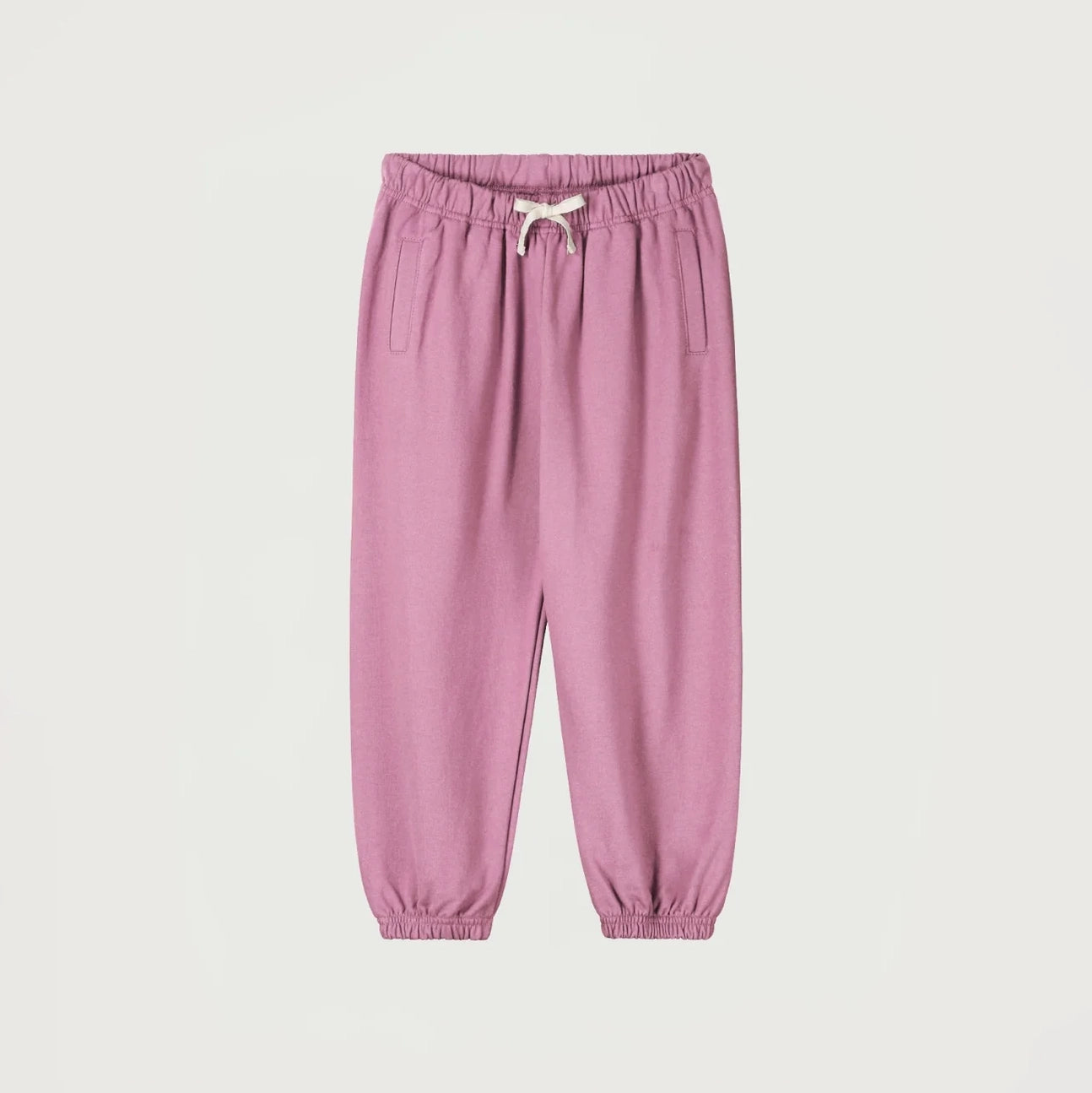 Pantalon en coton rose pour garçons et filles