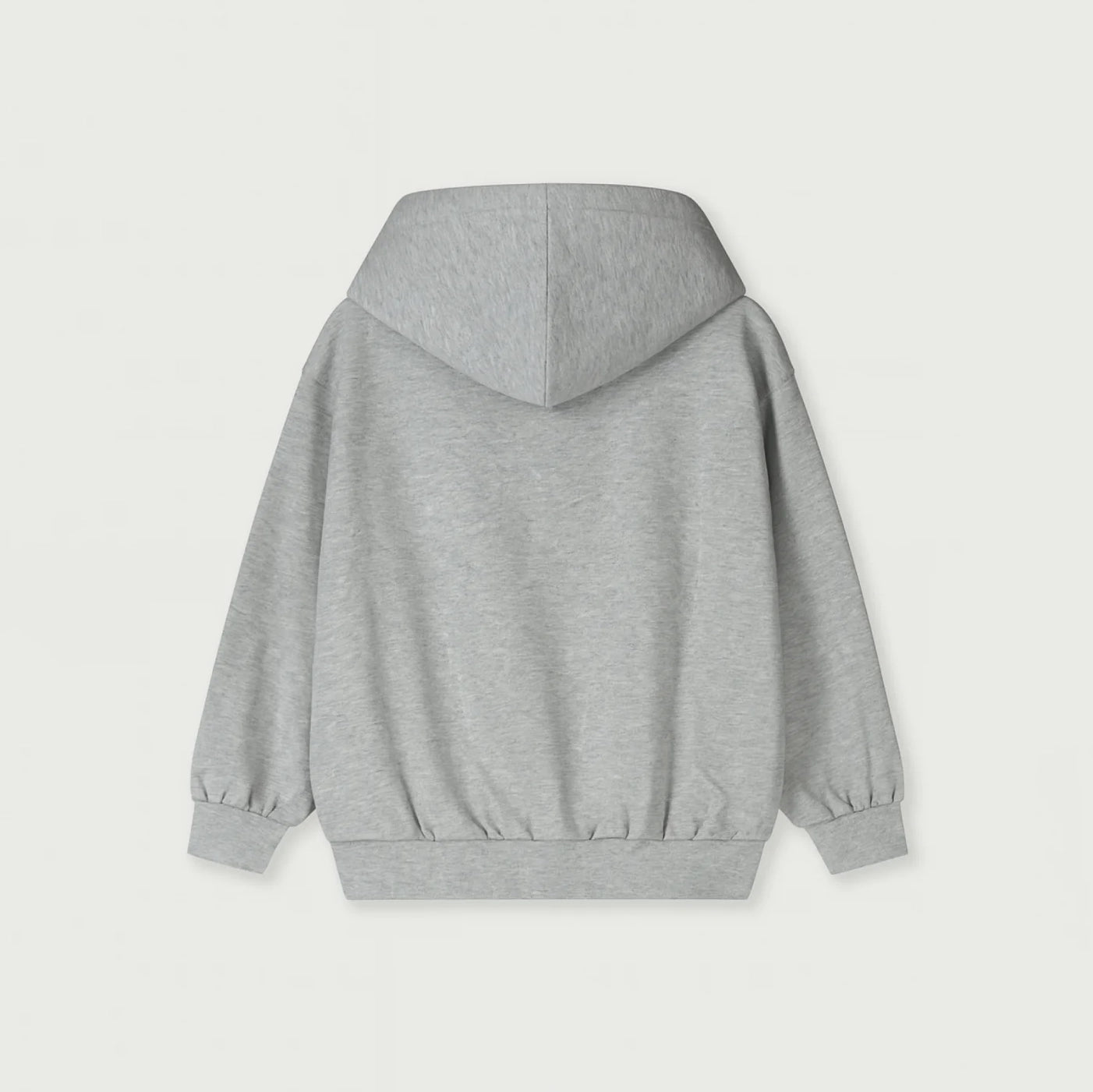Sweat-shirt à capuche en coton gris pour Garçons et Filles