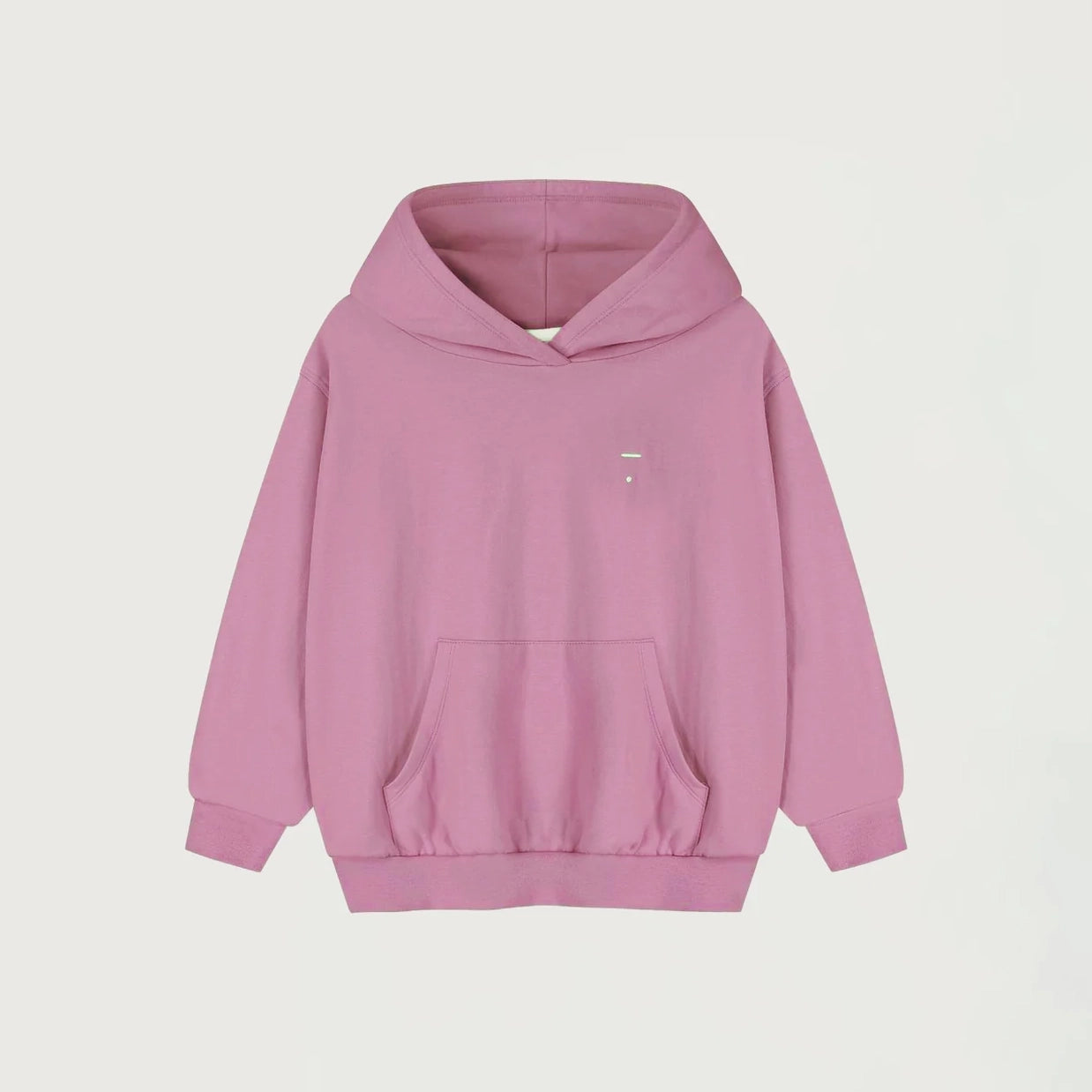 Sweat-shirt à capuche rose en coton pour garçons et filles