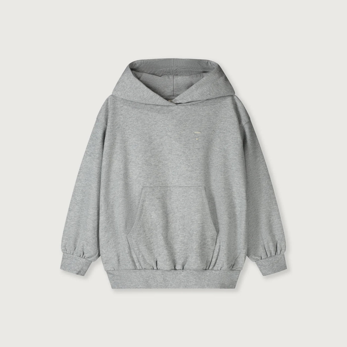 Sweat-shirt à capuche en coton gris pour Garçons et Filles