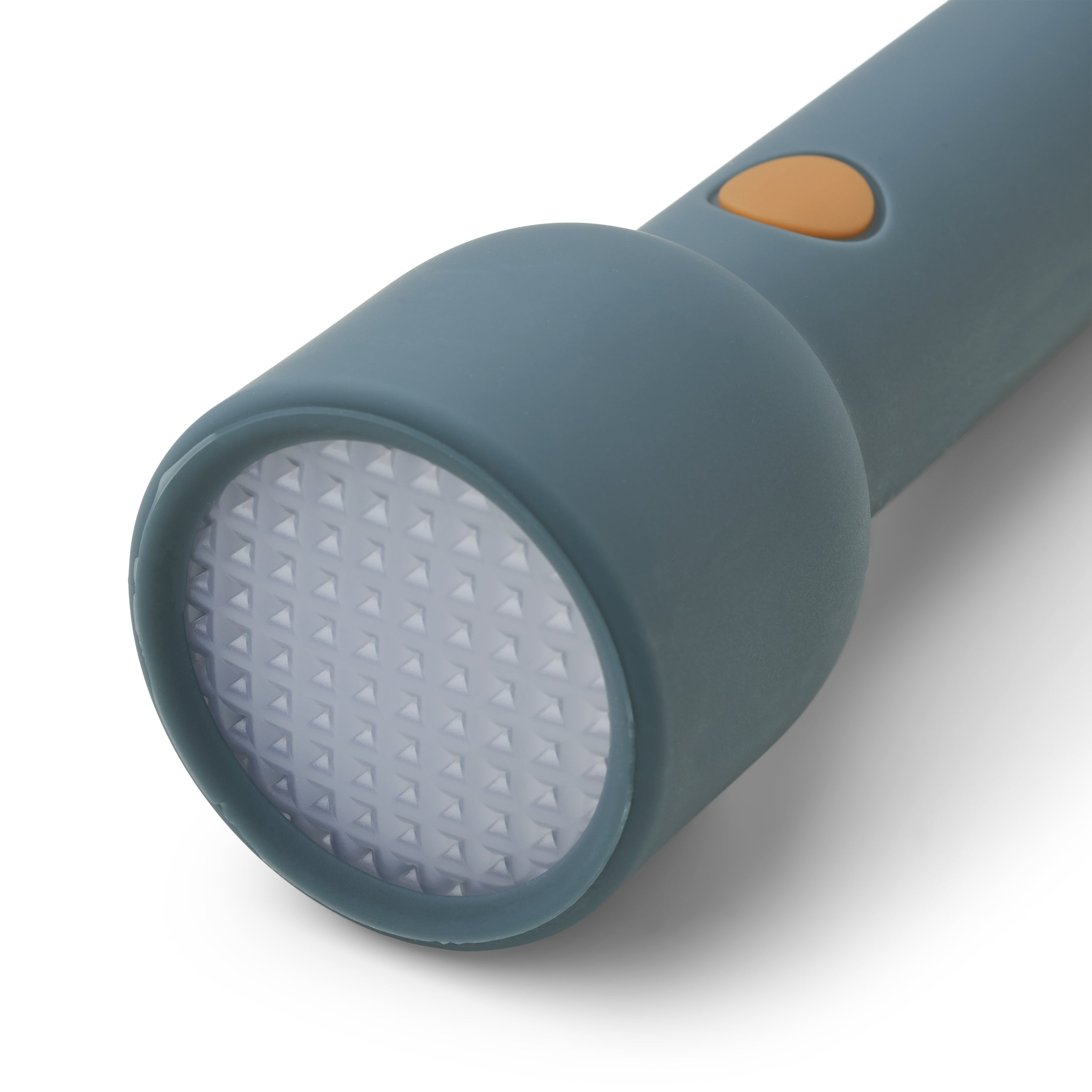 Blue Silicone Rechargable Flashlight