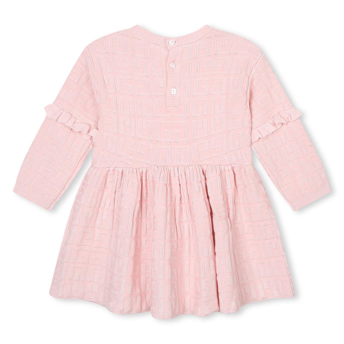 Baby Girls Pink Logo Dress