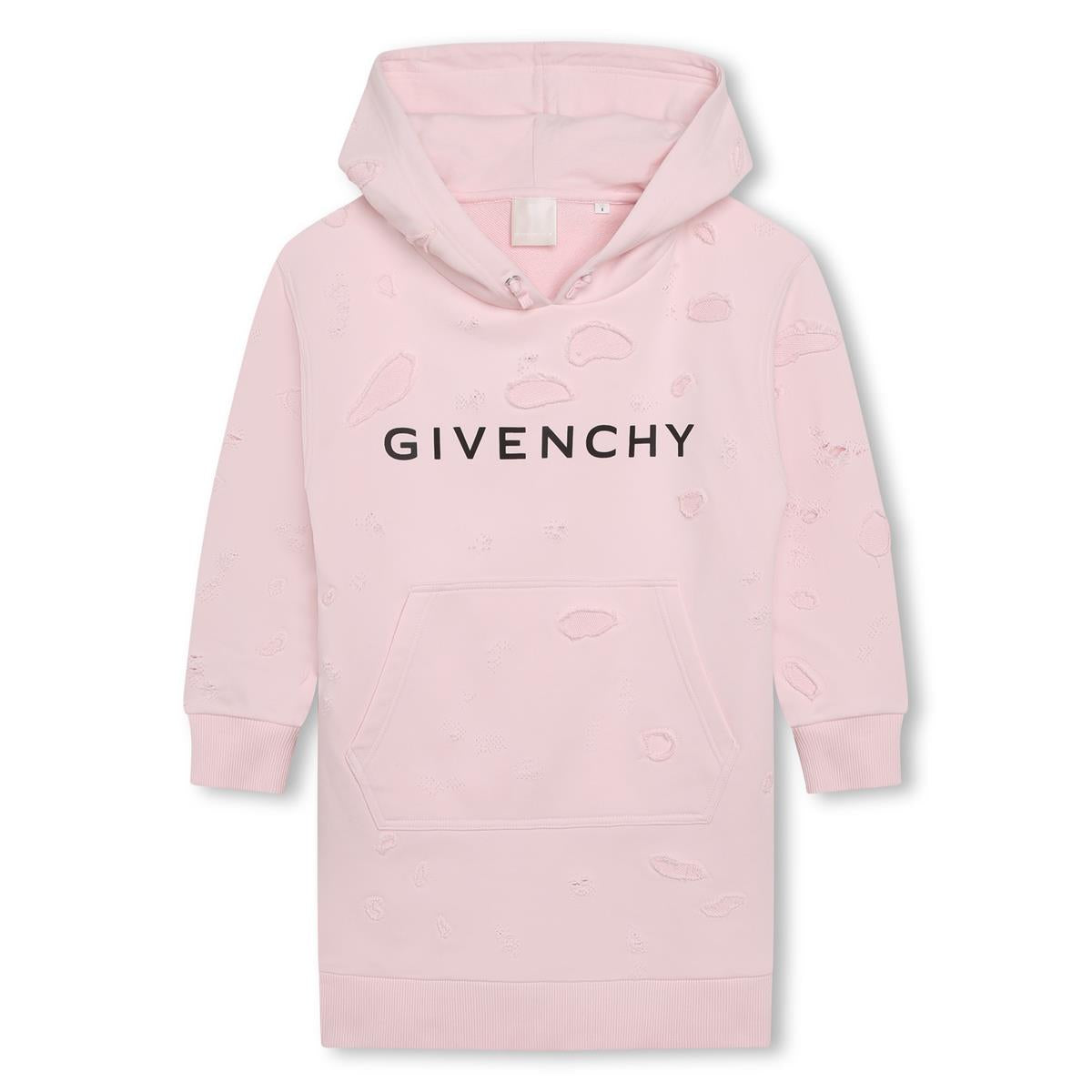 Girls Pink Logo Dress