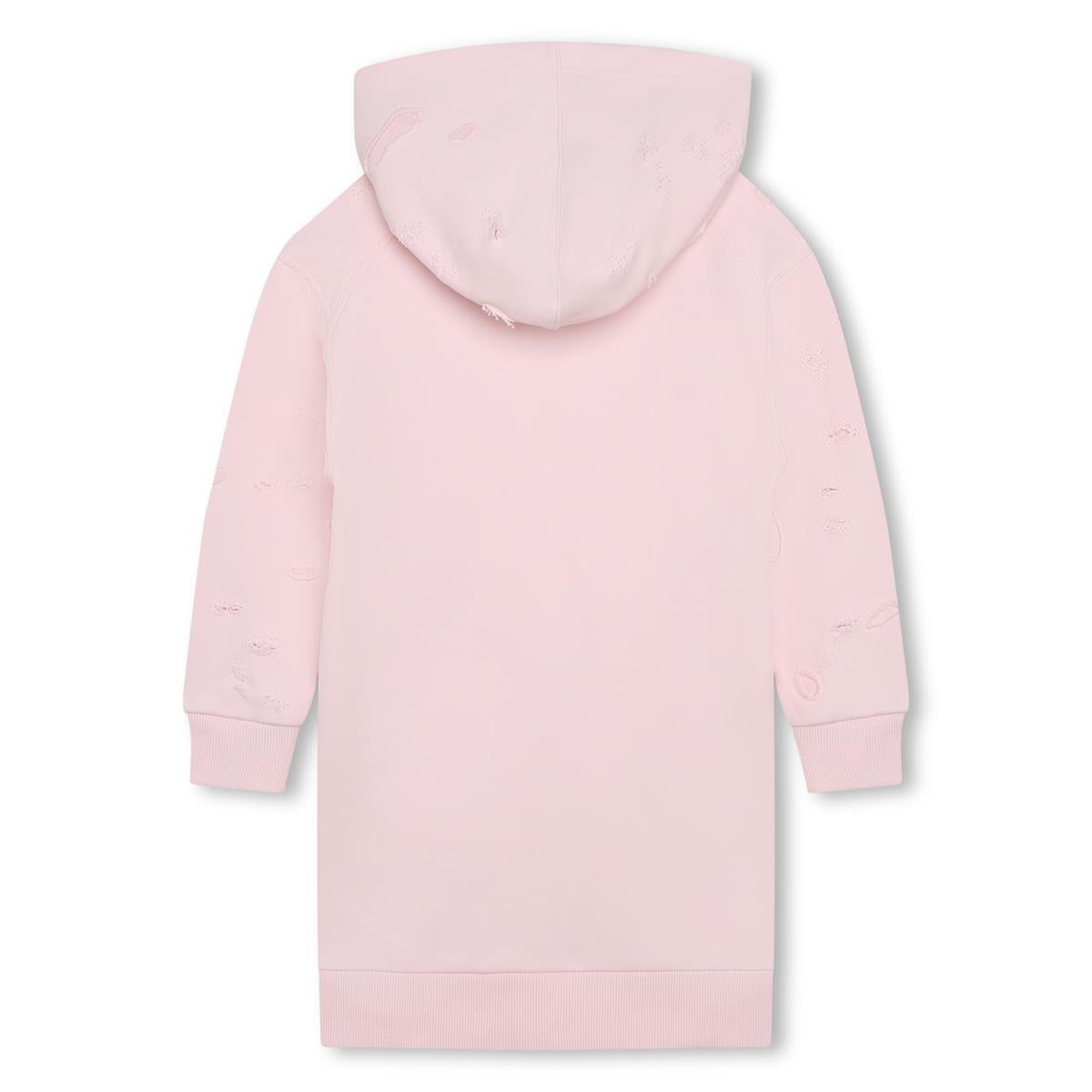 Girls Pink Logo Dress