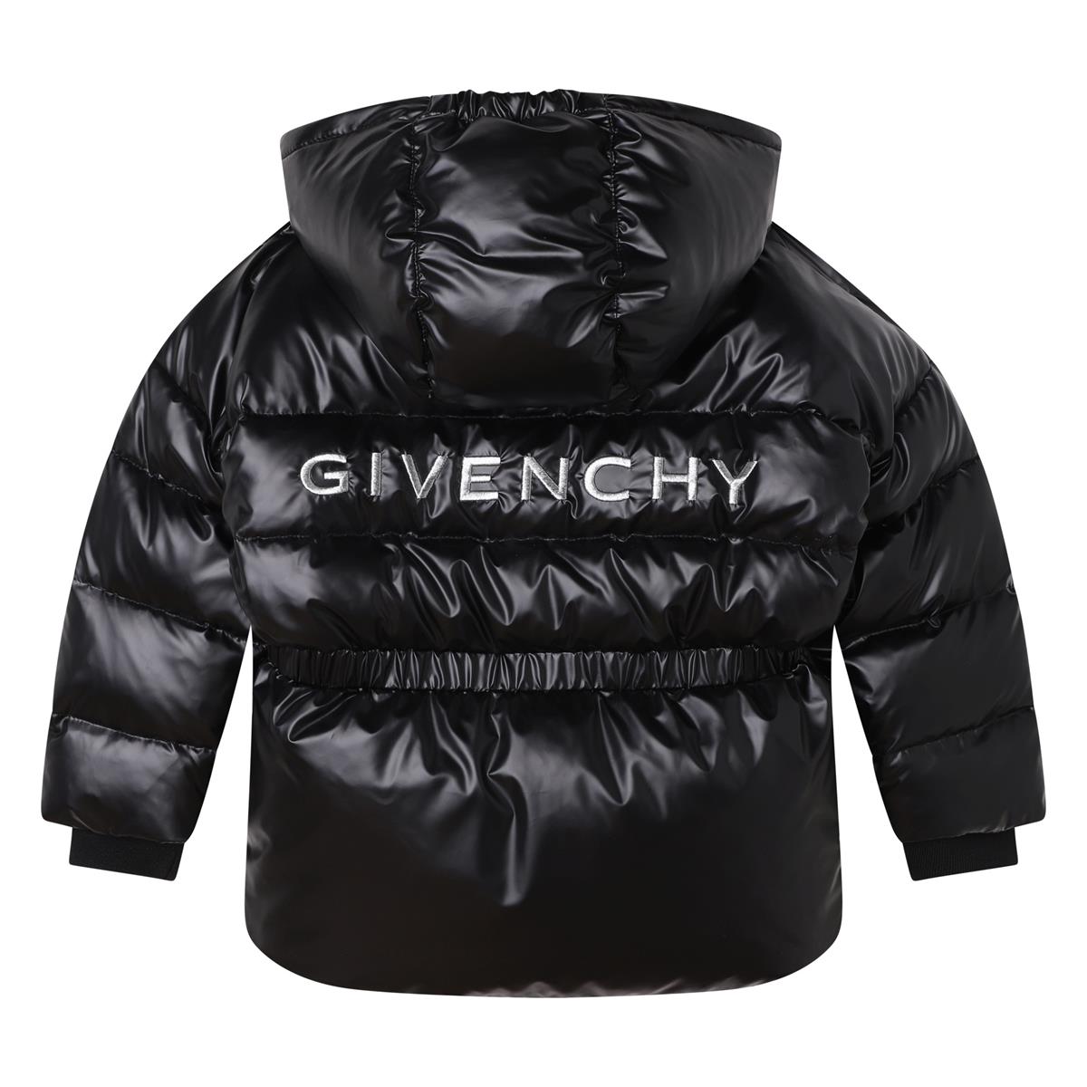 Girls Black Padded Down Jacket