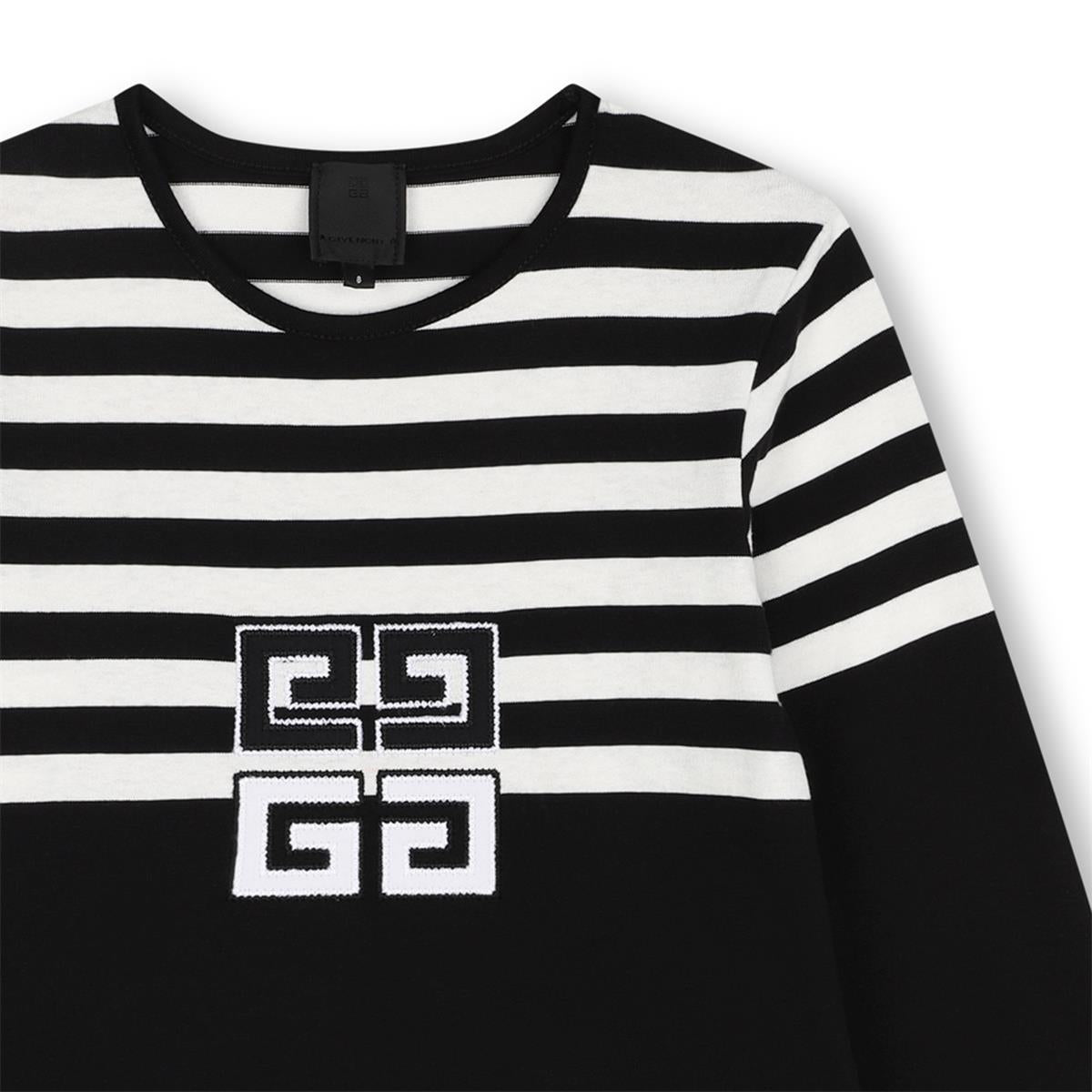 Girls Black Cotton Dress