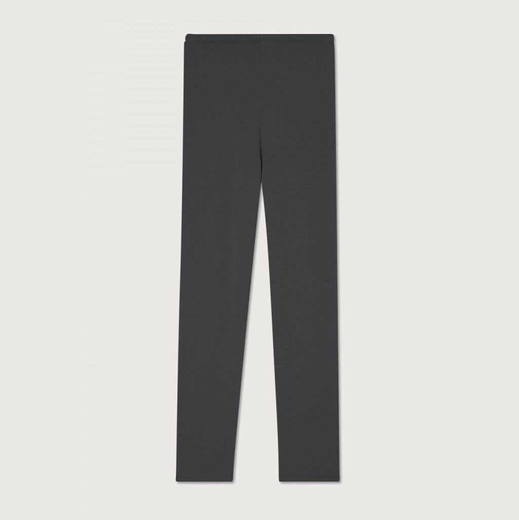 Girls Black Cotton Trousers