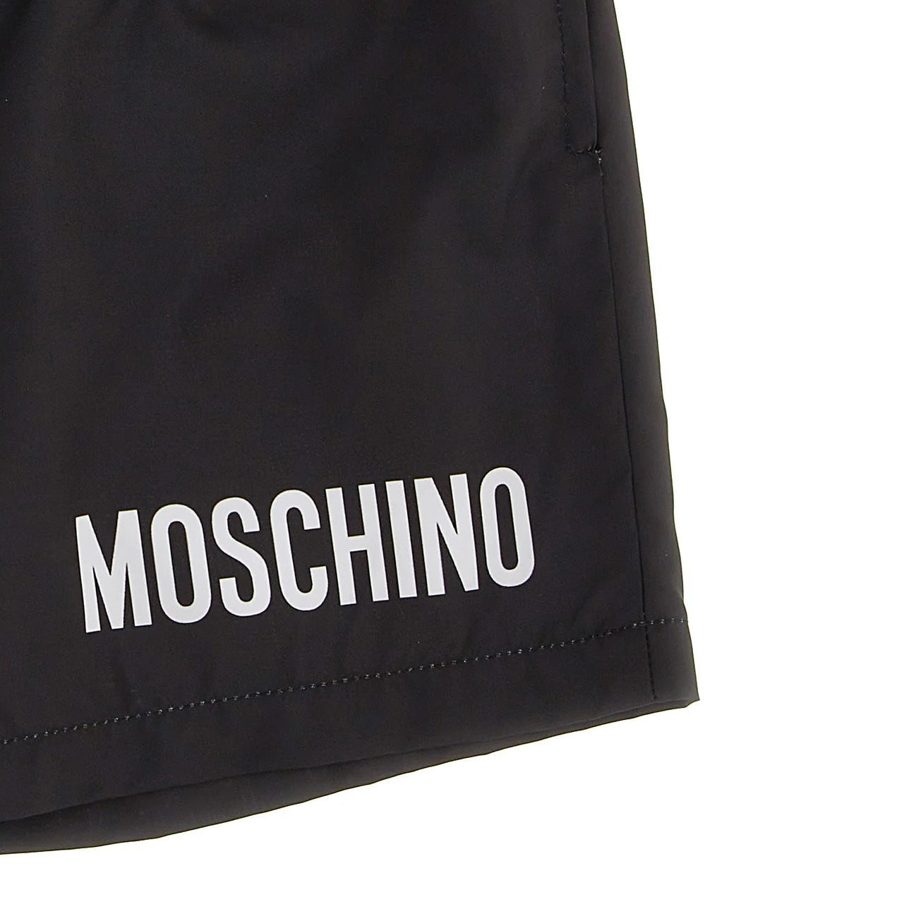 Boys Black Logo Swim Shorts